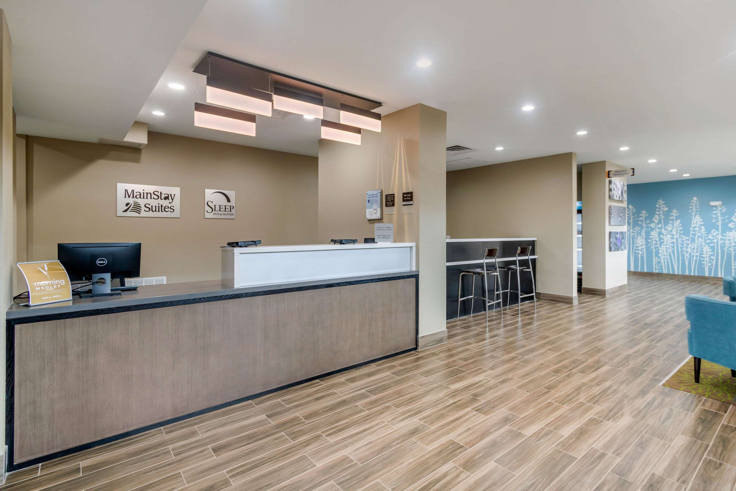Hotel lobby | MainStay Suites Bricktown - near Medical Center