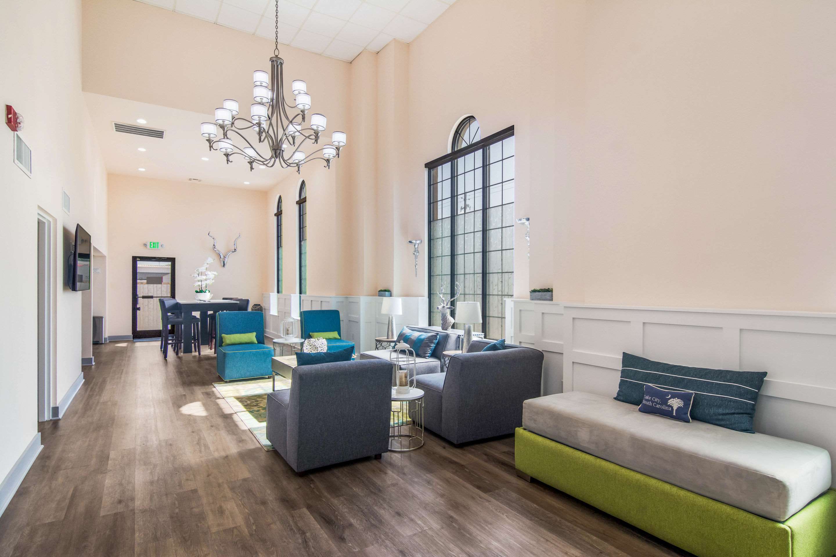 Spacious lobby | Quality Inn & Suites