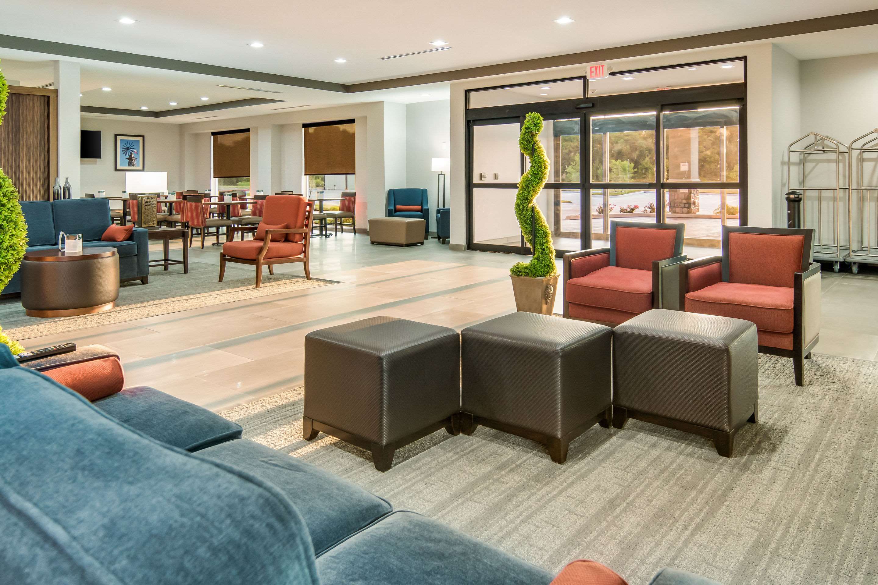 Hotel lobby