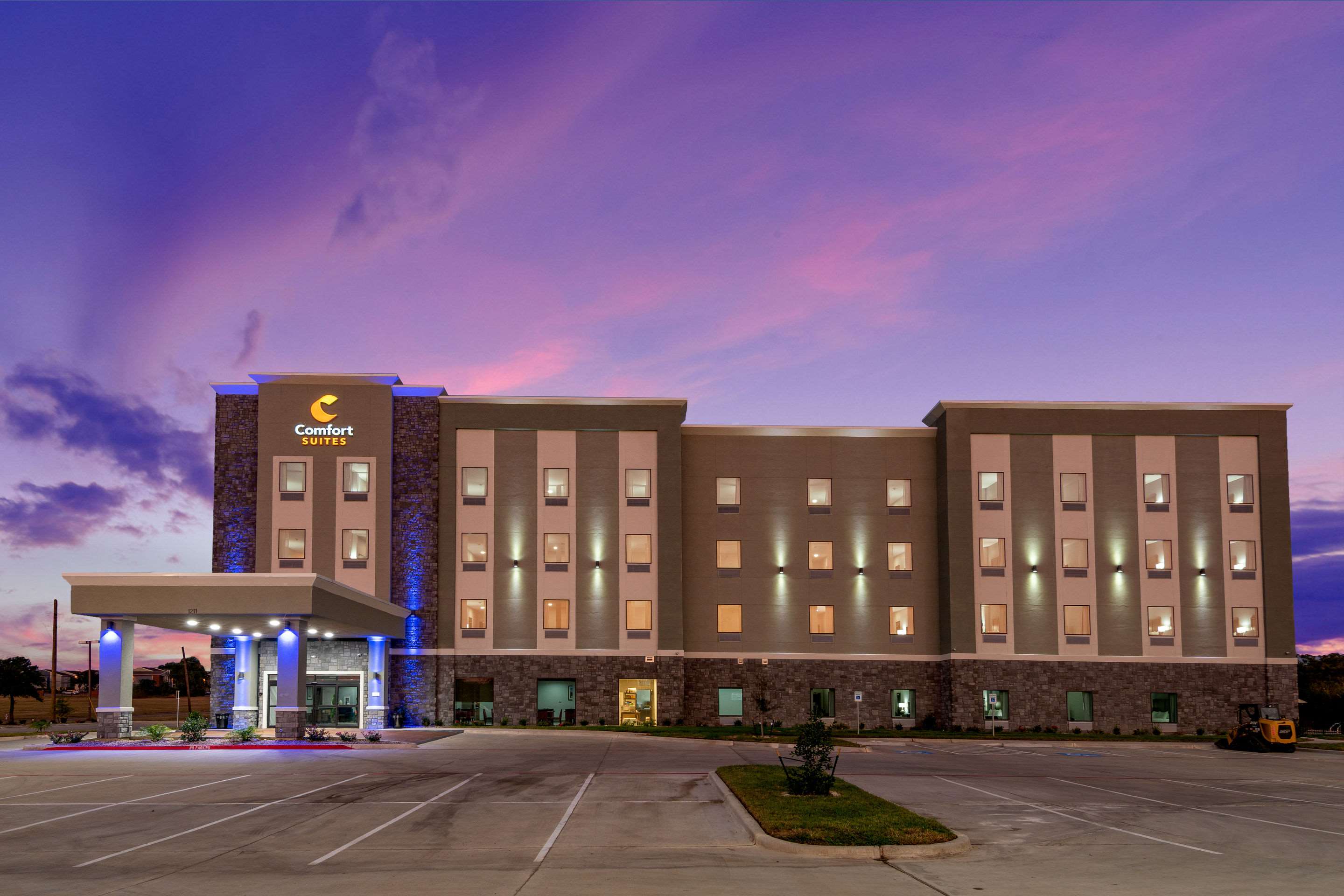 Hotel at night