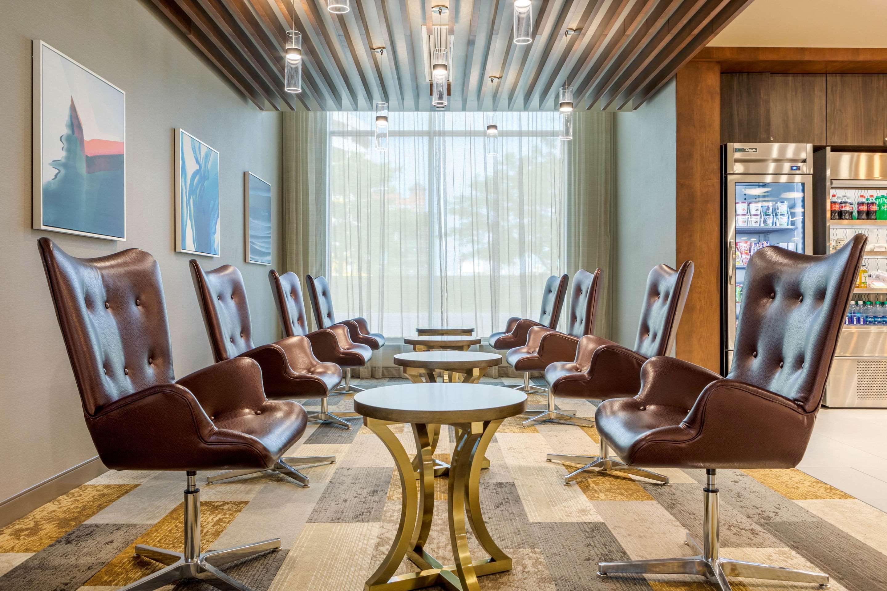 Lobby with sitting area | Cambria Hotel Milwaukee Downtown