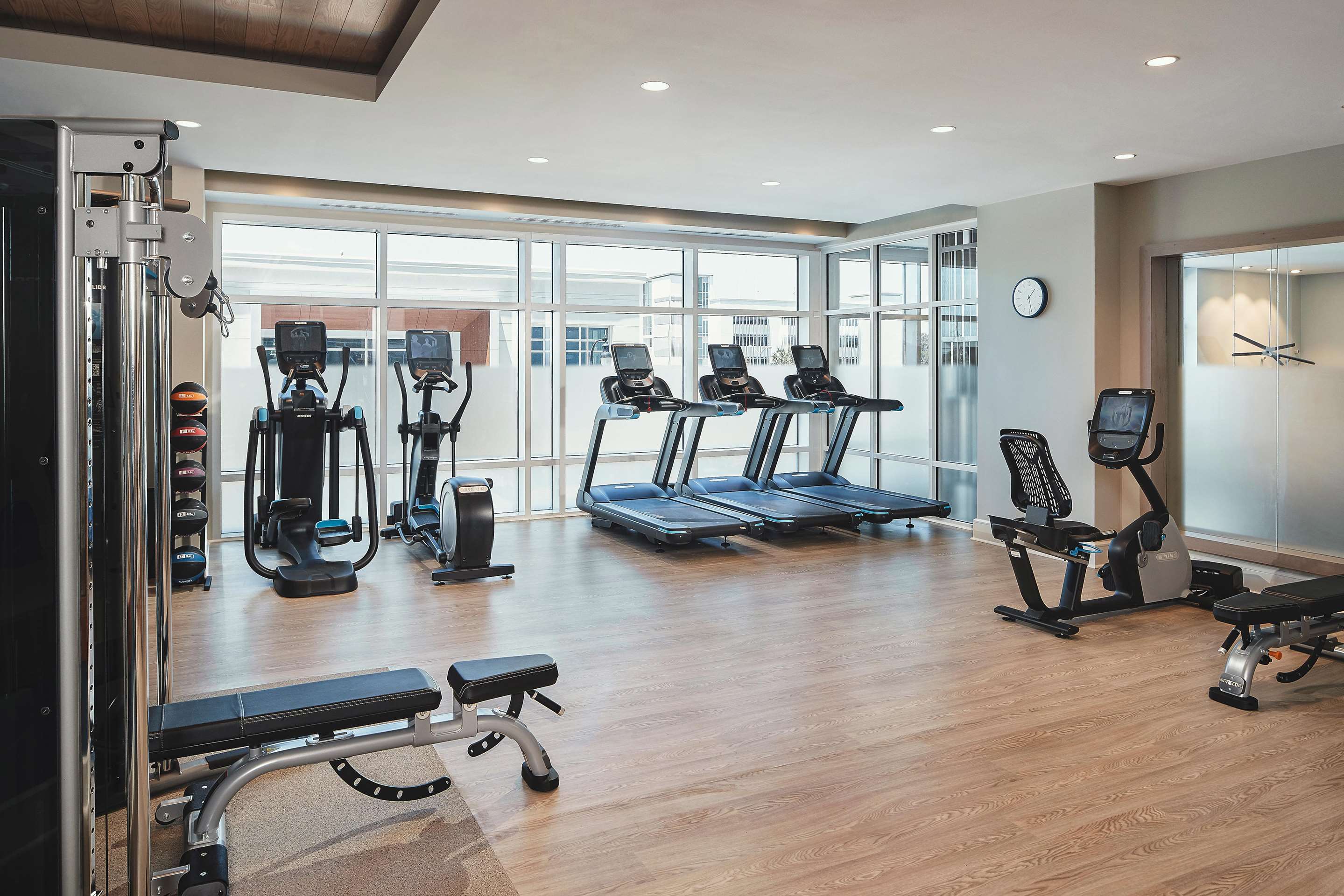 Health club fitness center gym