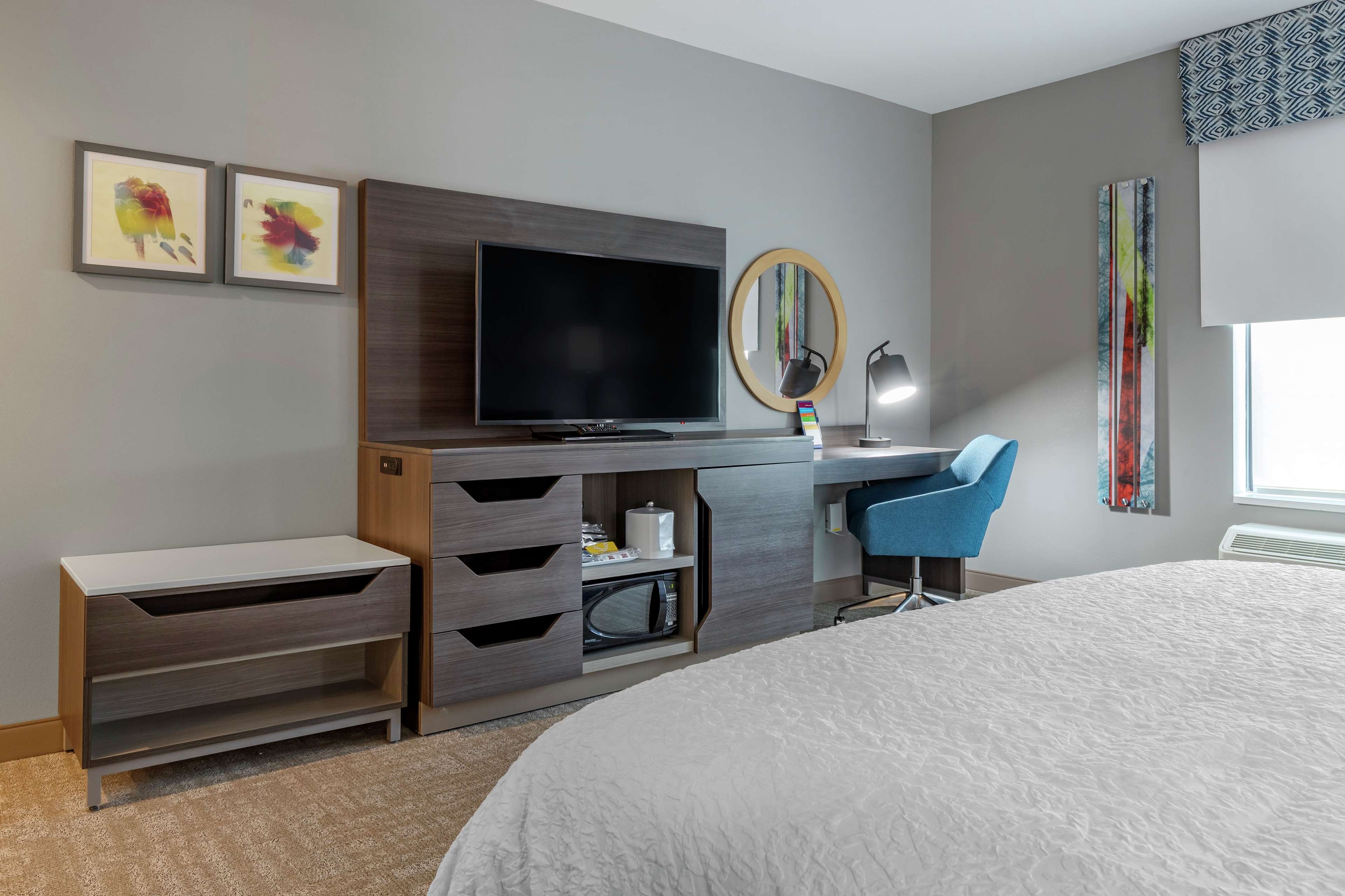 Hampton Inn by Hilton Camden Room Type - 1 KING ACC ROLL-IN SHWR NS
