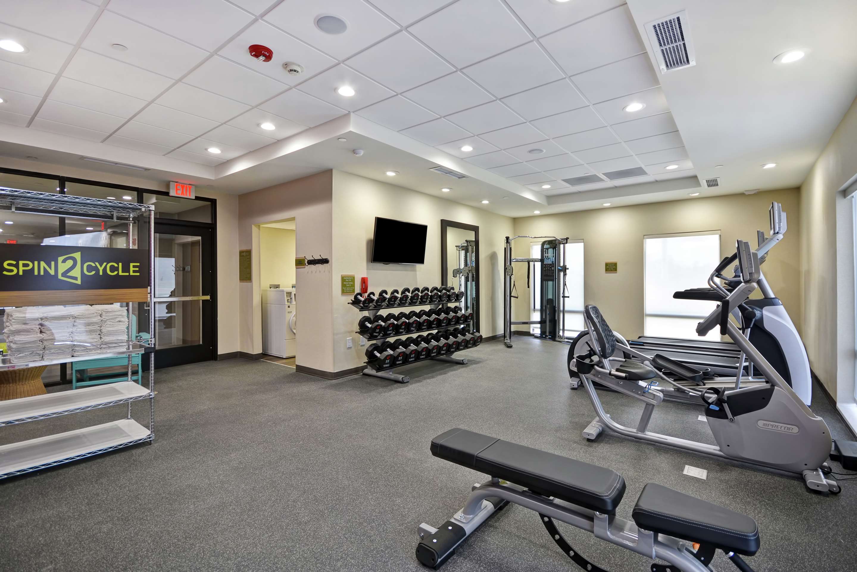 Health club fitness center gym
