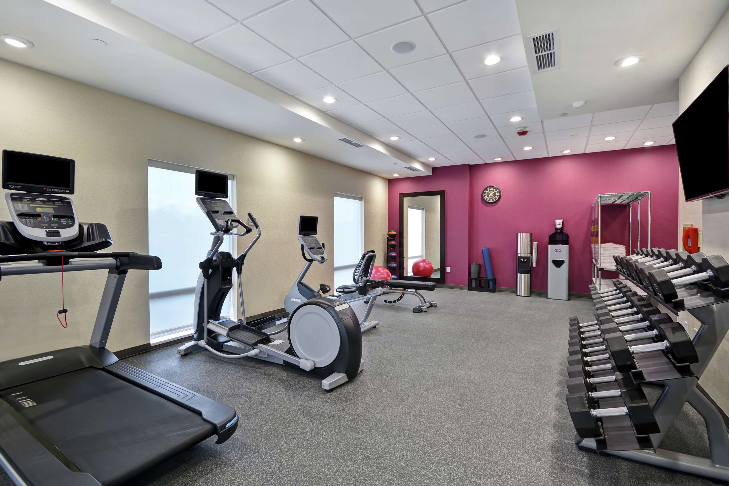 Health club fitness center gym