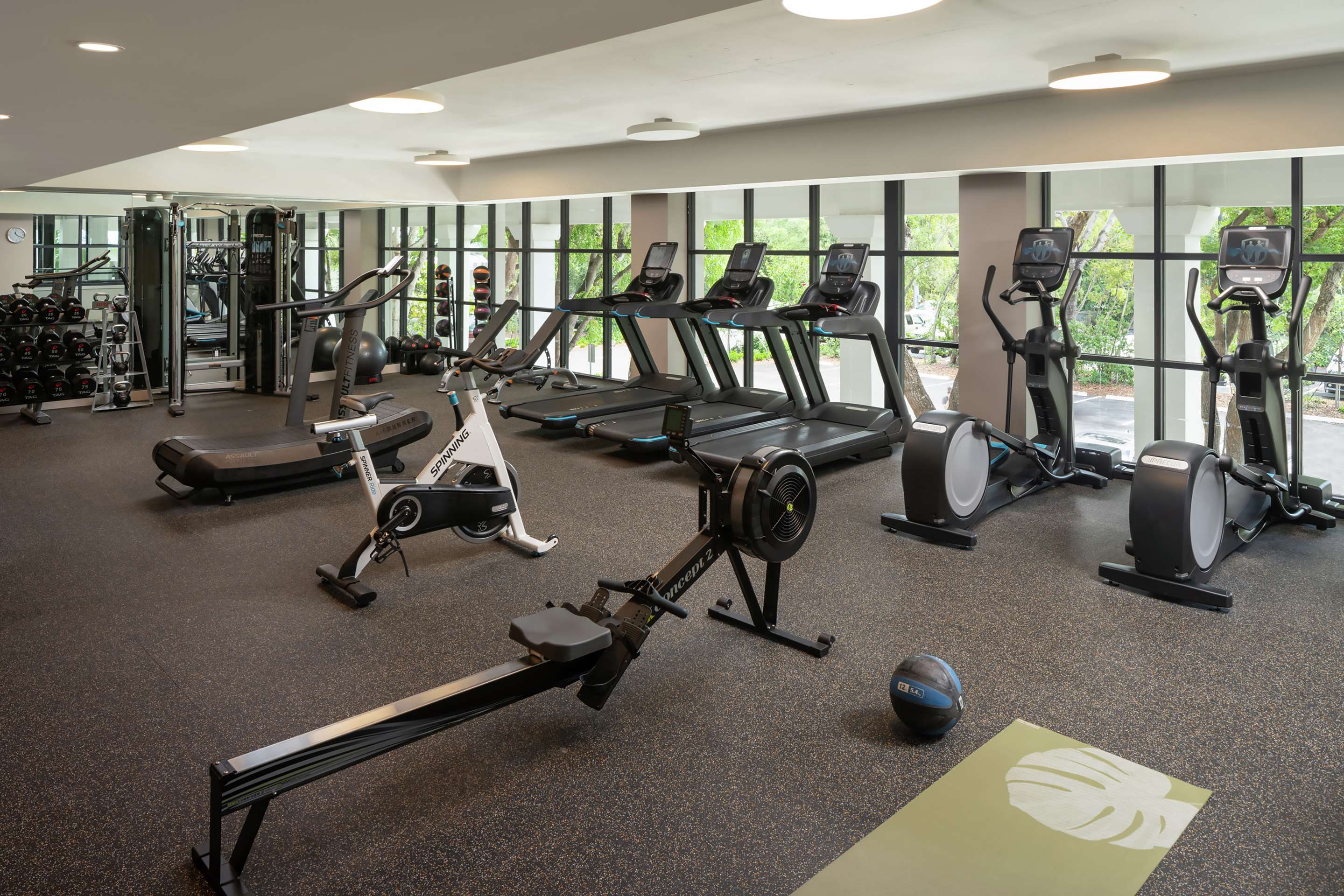 Health club fitness center gym | Baker's Cay Resort Key Largo, Curio Collection by Hilton