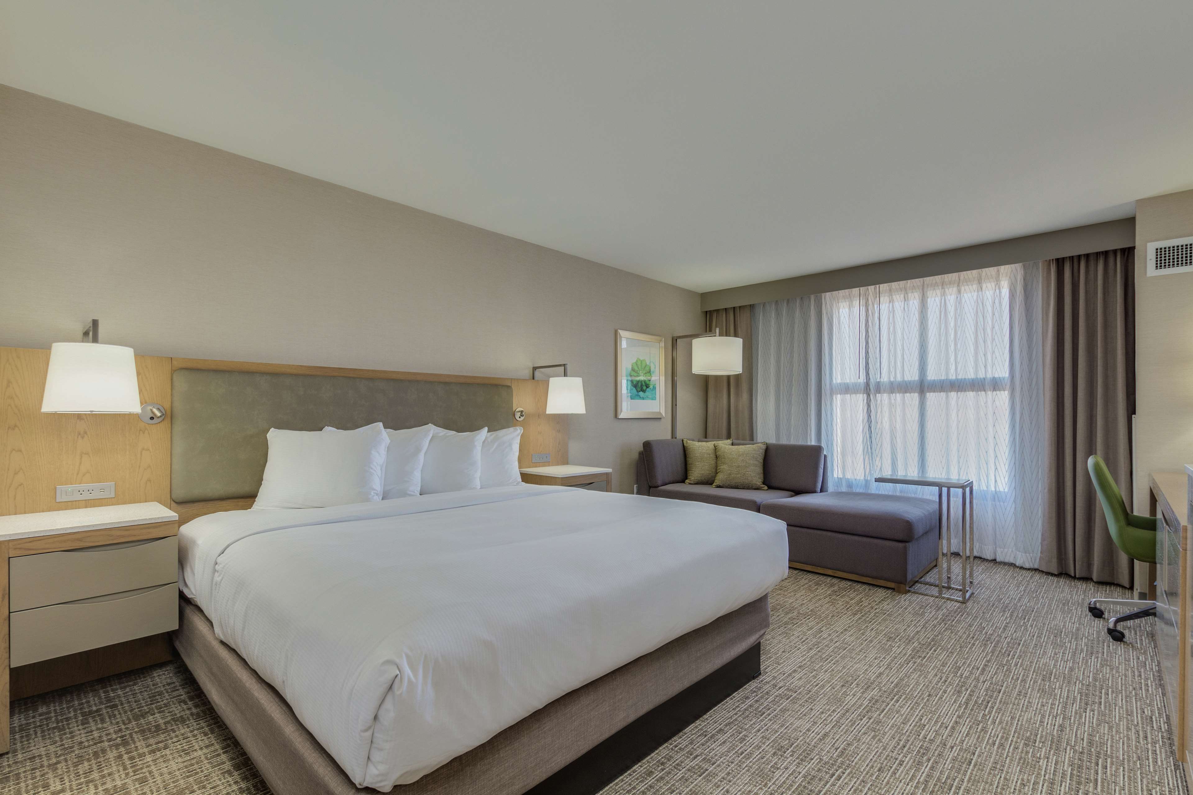 DoubleTree by Hilton Phoenix Chandler Room Type - 1 KING BED W  SOFA POOLVW