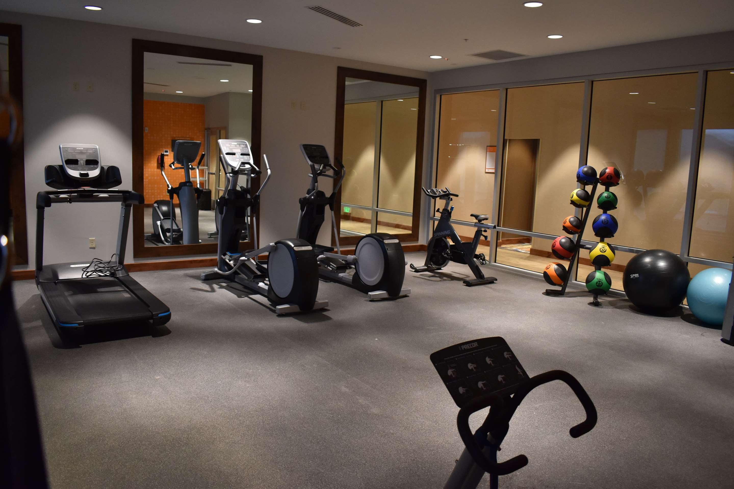 Health club fitness center gym