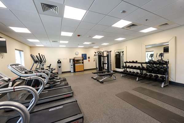 Fitness/ Exercise Room - Hampton Inn & Suites Lenoir
