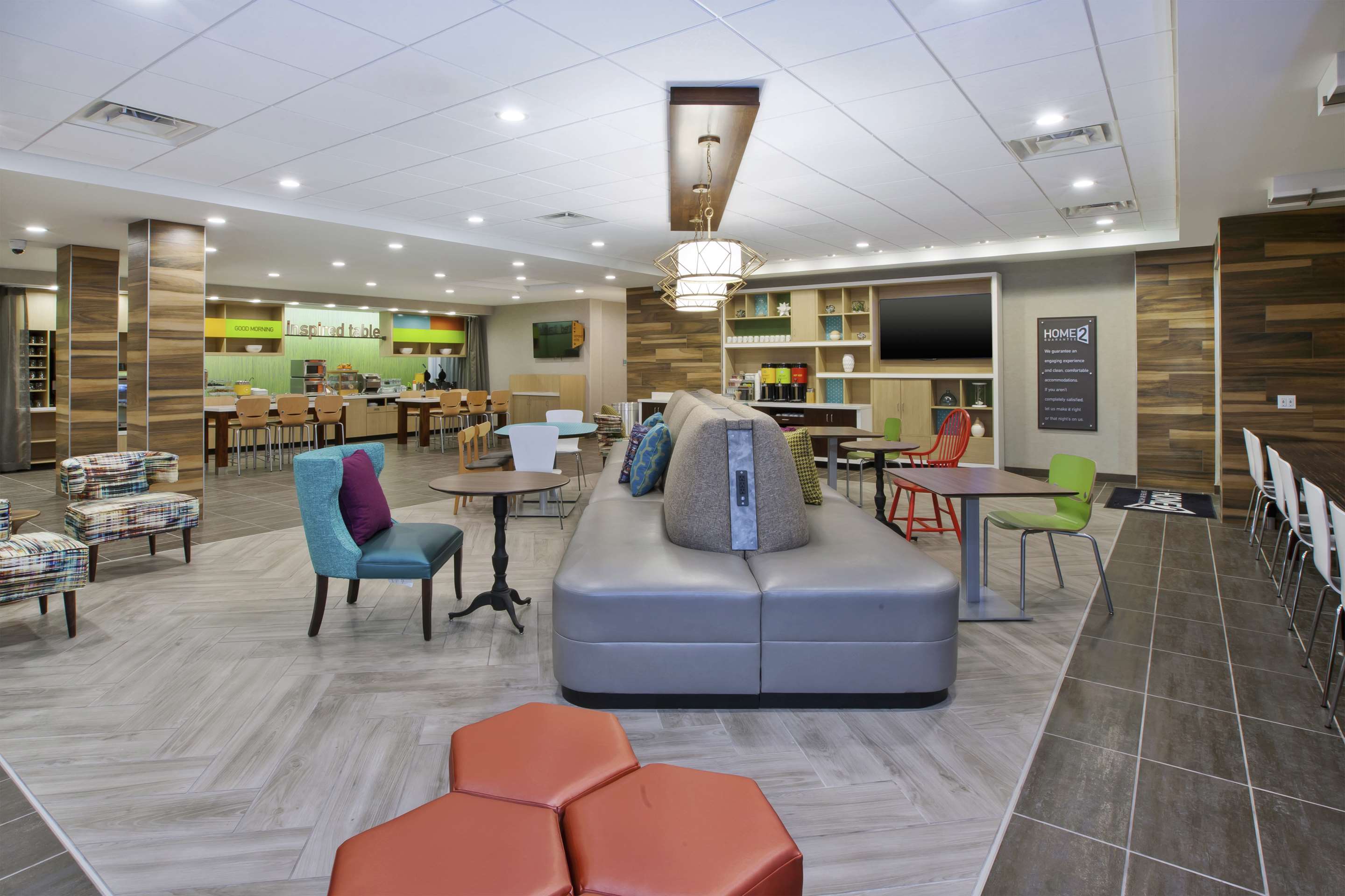 Lobby | Home2 Suites By Hilton West Bloomfield Detroit