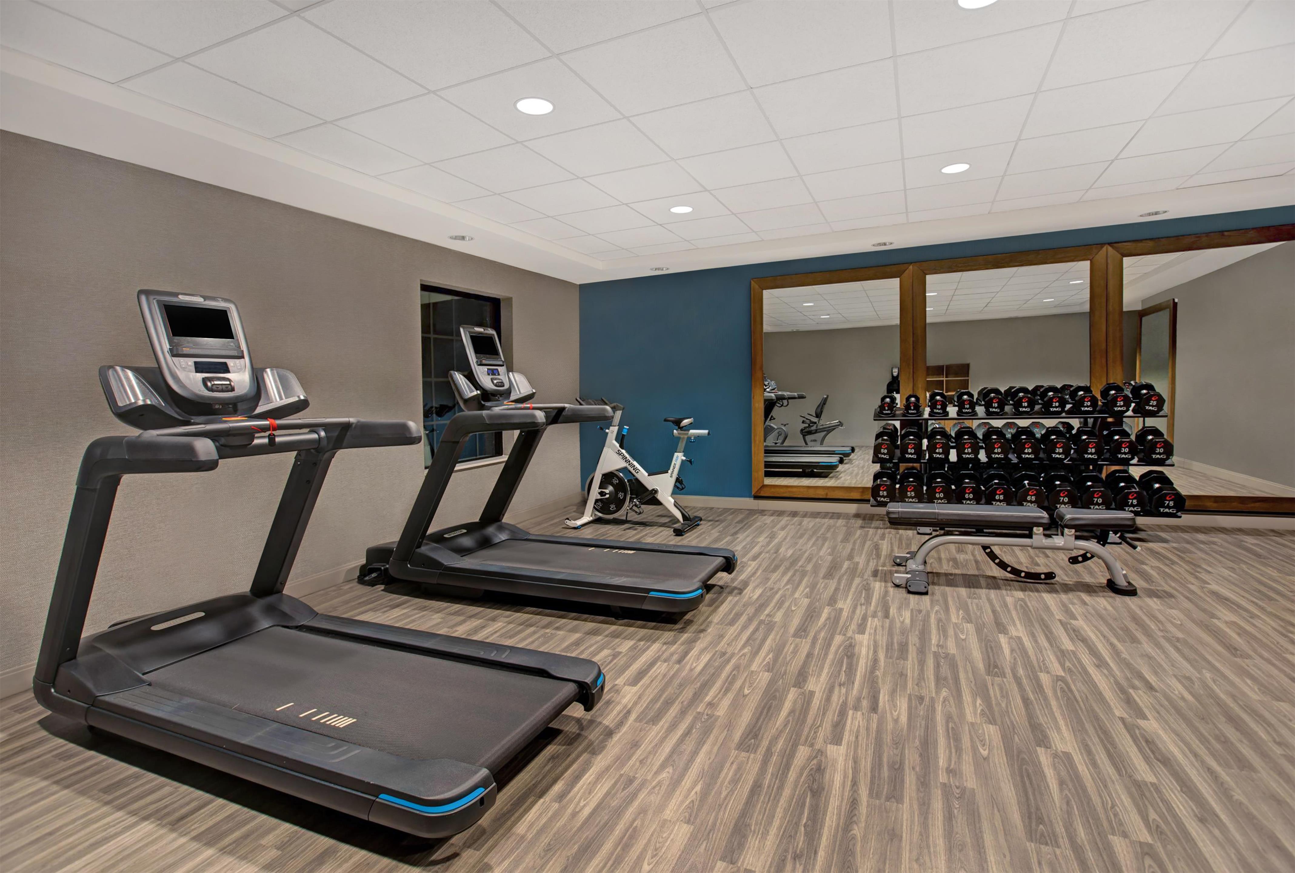 Health club fitness center gym