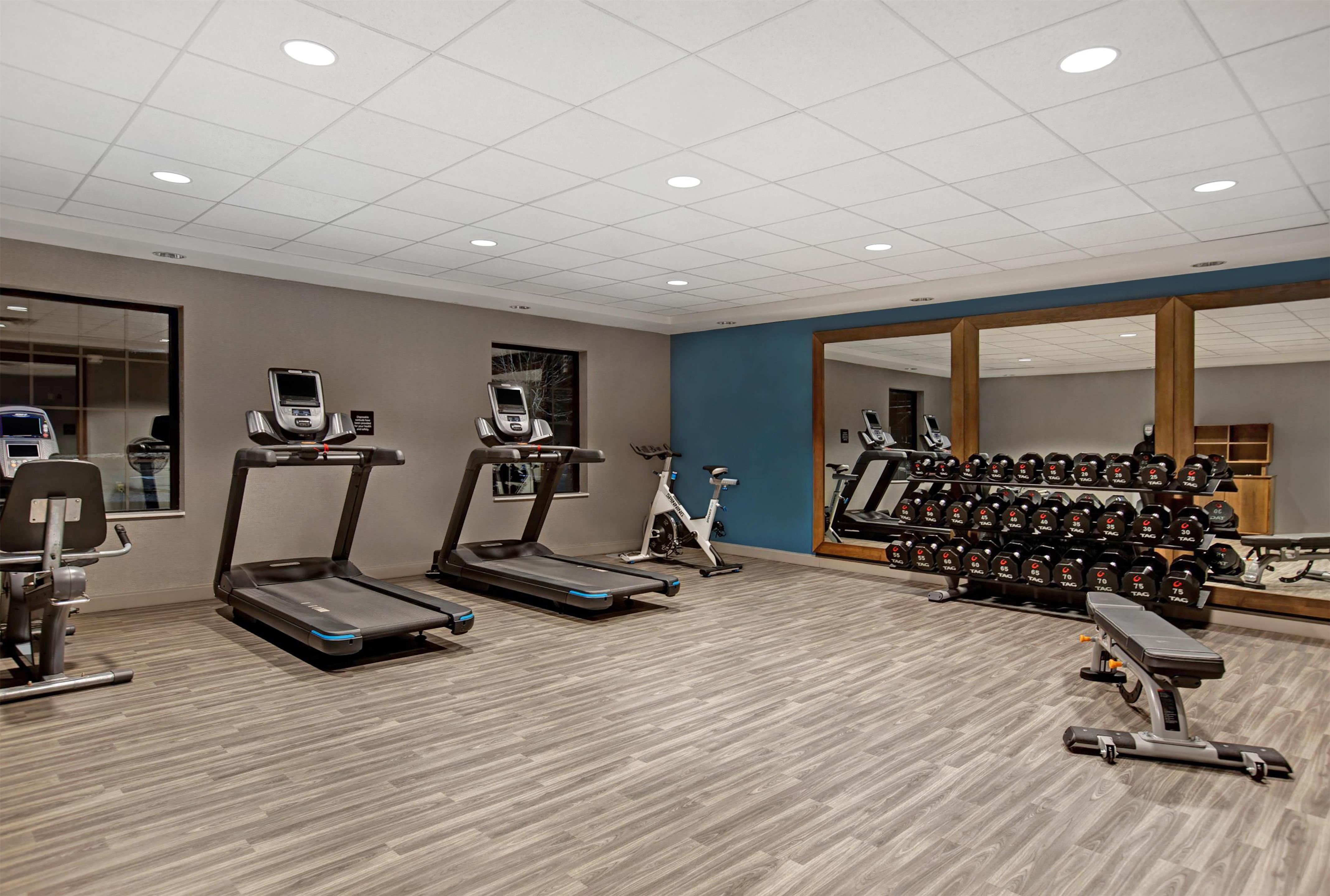 Health club fitness center gym