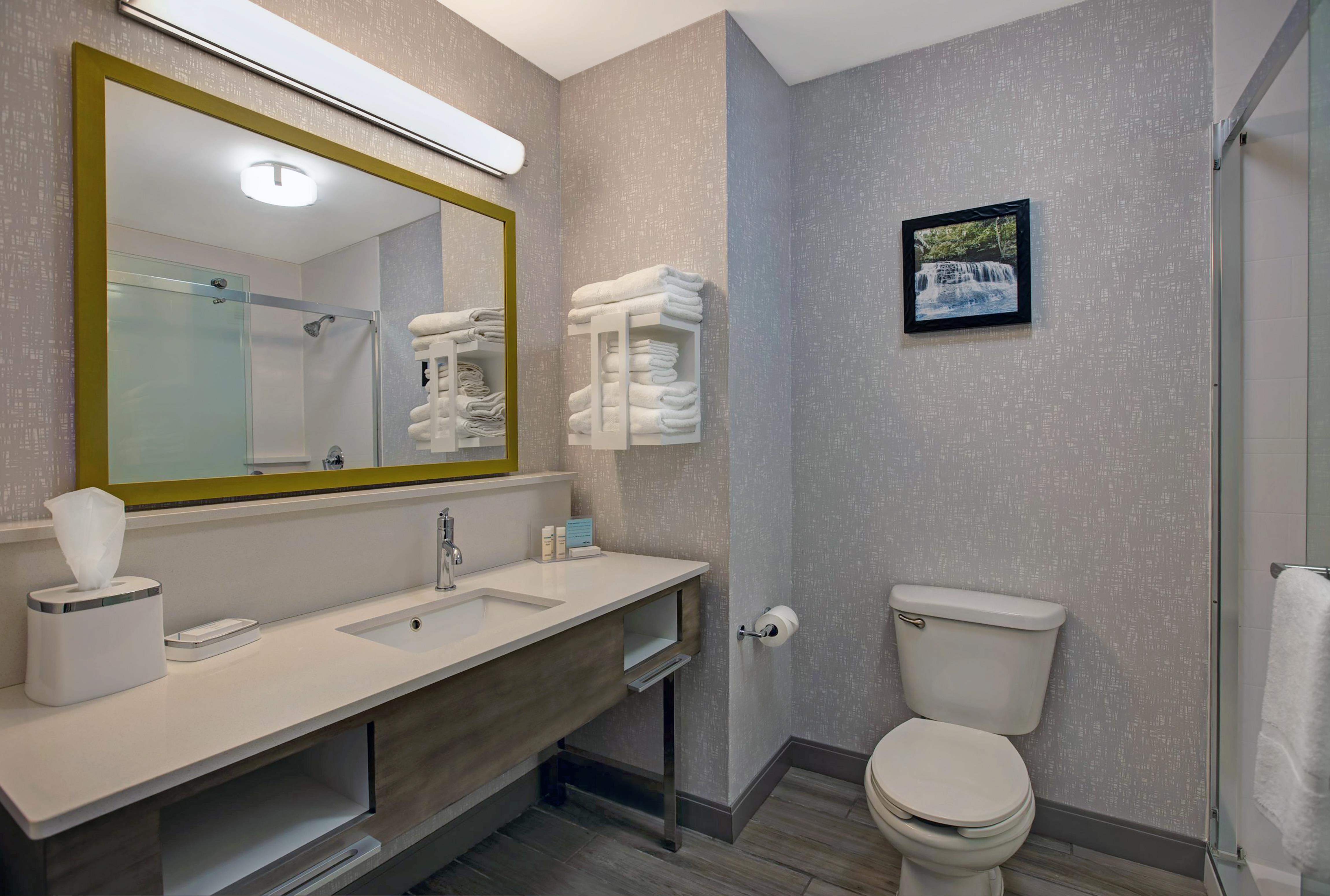 Hampton Inn Westfield Room Type - 1 KING W  FRIDGE