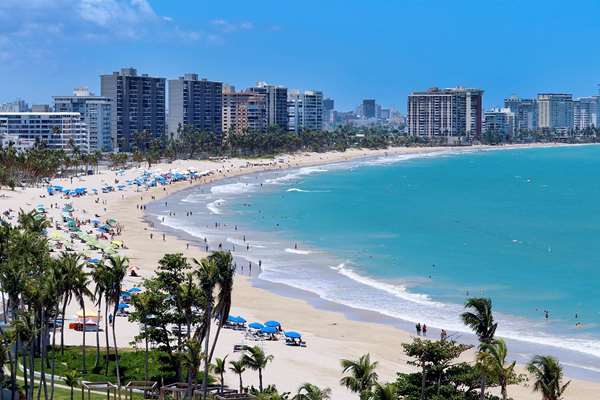 Beach - ESJ Towers Resort Isla Verde San Juan
