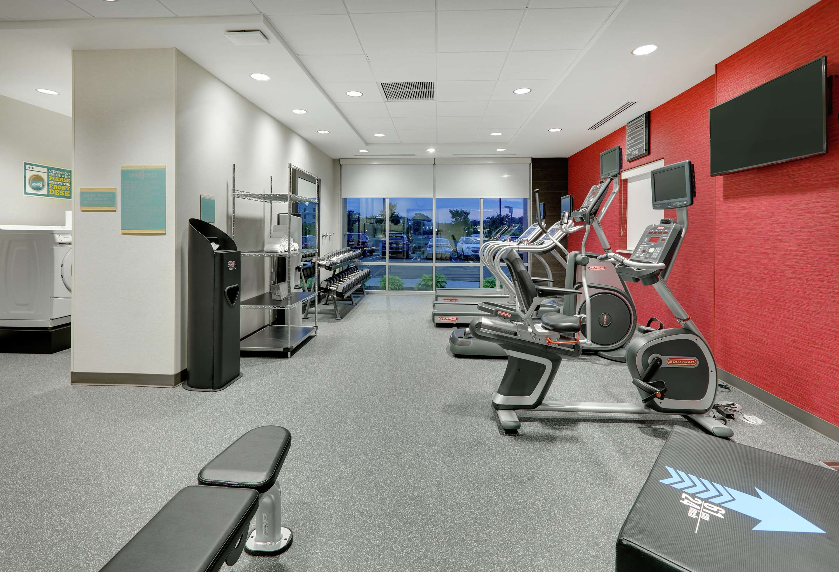 Health club fitness center gym | Home2 Suites BY Hilton Hagerstown
