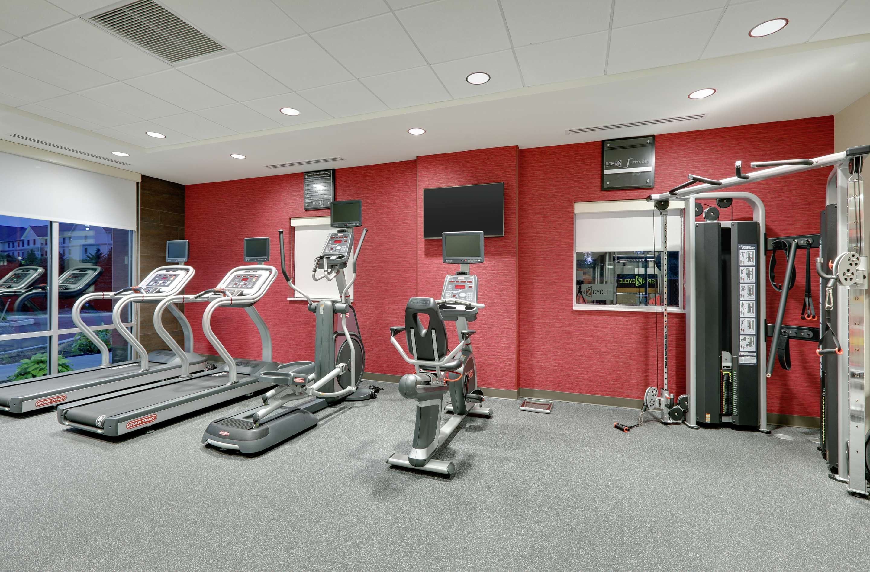 Health club fitness center gym | Home2 Suites BY Hilton Hagerstown