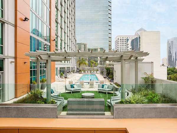 Pool - Carte Hotel Downtown San Diego - I-5, Exits 16B & 17