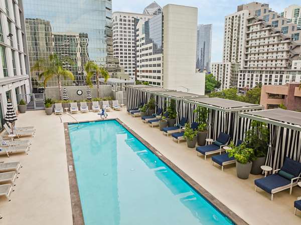 Pool - Carte Hotel Downtown San Diego - I-5, Exits 16B & 17