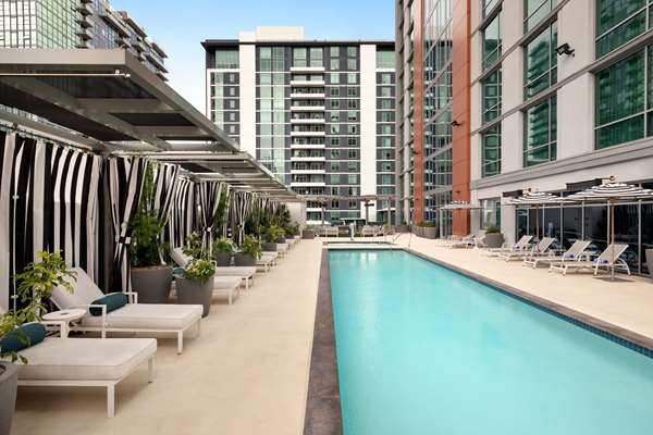 Pool - Carte Hotel Downtown San Diego - I-5, Exits 16B & 17