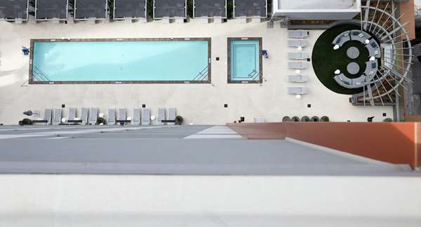 Pool - Carte Hotel Downtown San Diego - I-5, Exits 16B & 17