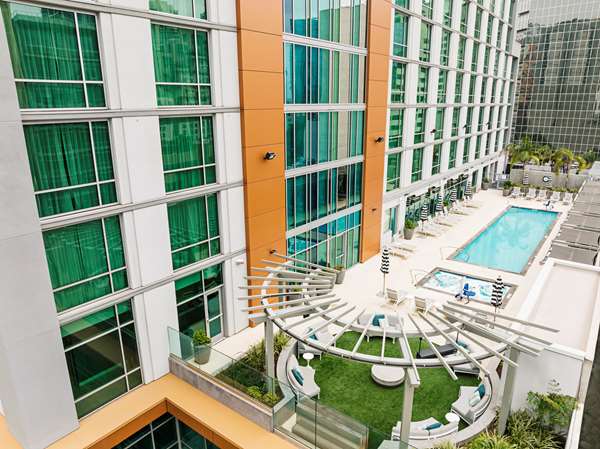 Pool - Carte Hotel Downtown San Diego - I-5, Exits 16B & 17