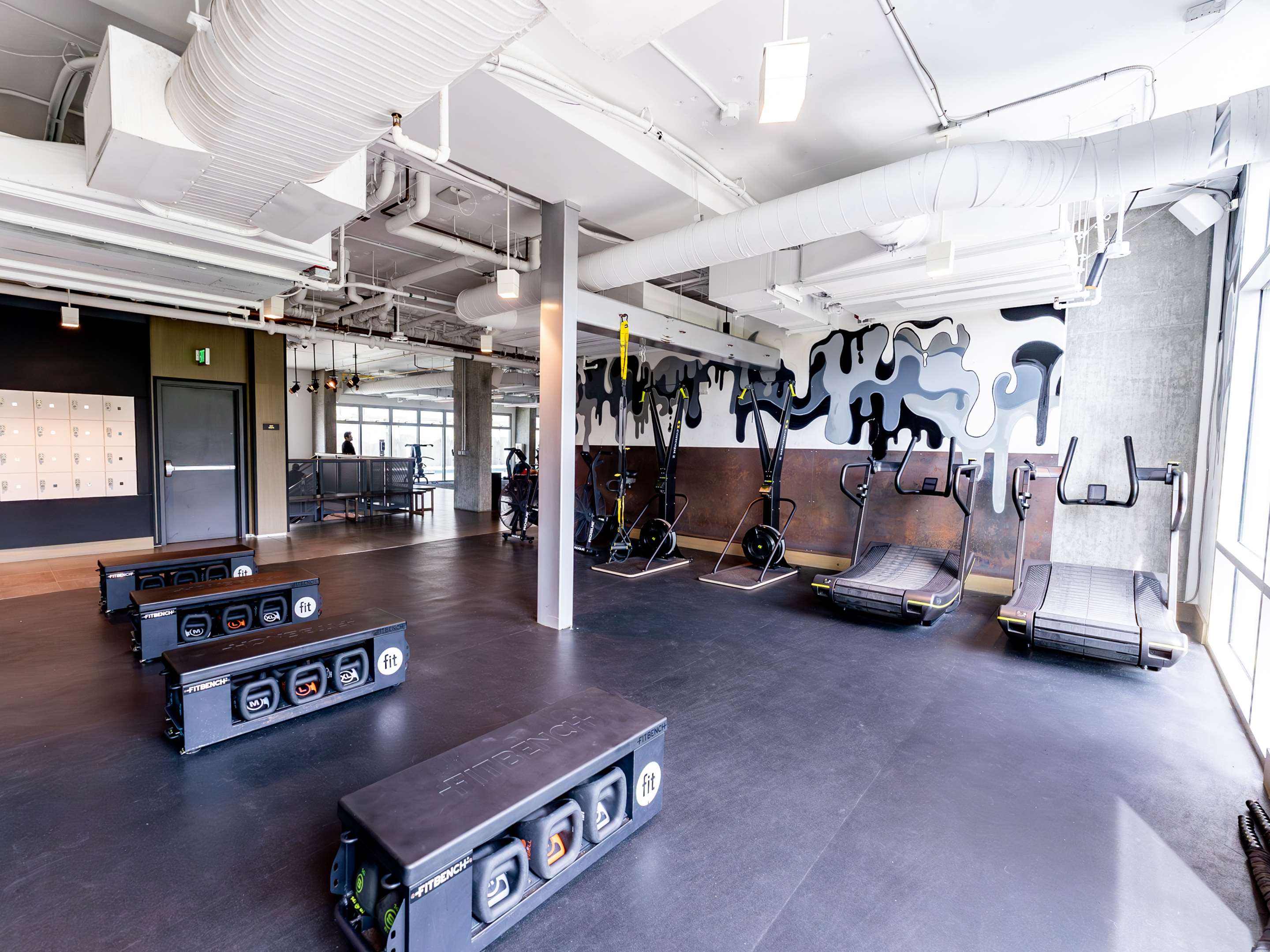 Health club fitness center gym | Carte Hotel San Diego Downtown, Curio Collection by Hilton
