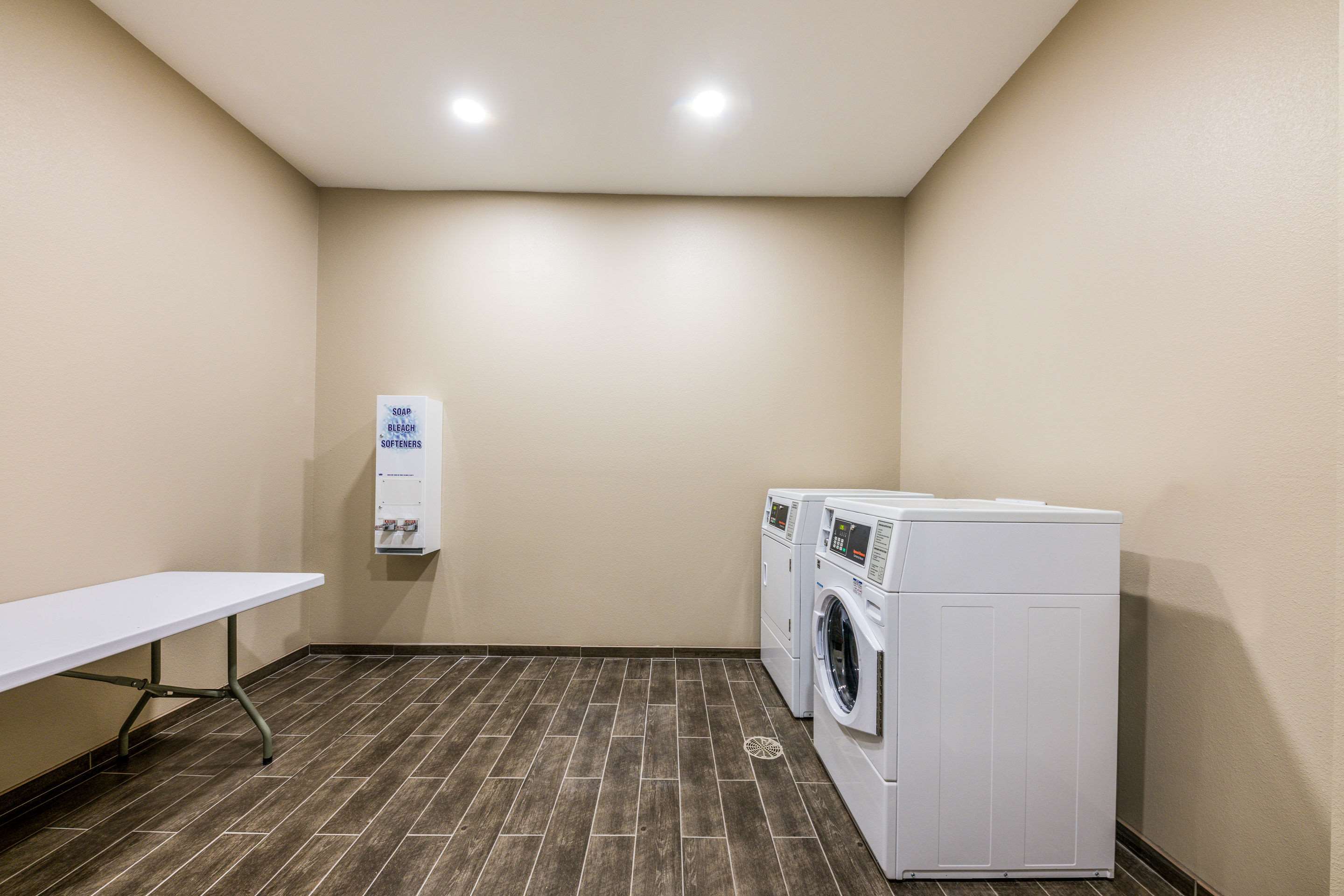 Guest laundry facilities