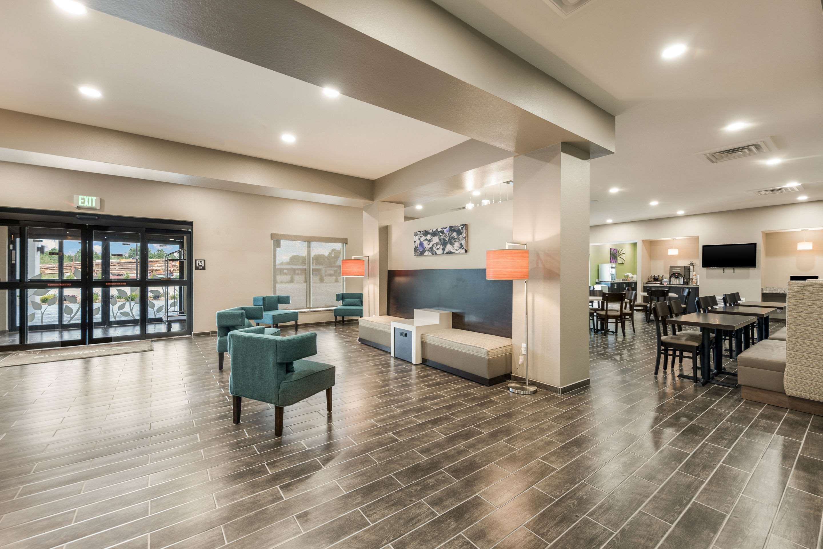 Hotel lobby