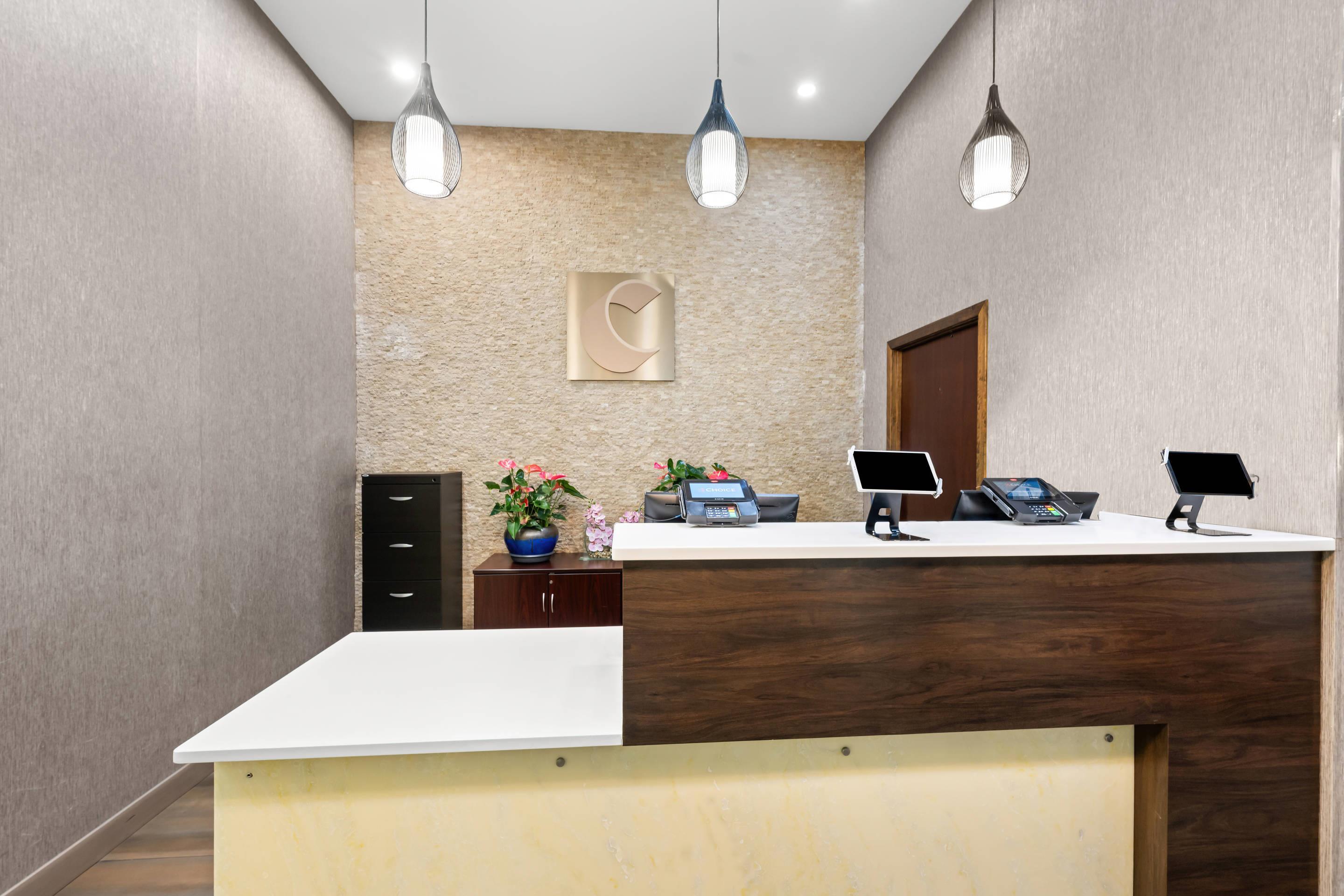 Front desk
