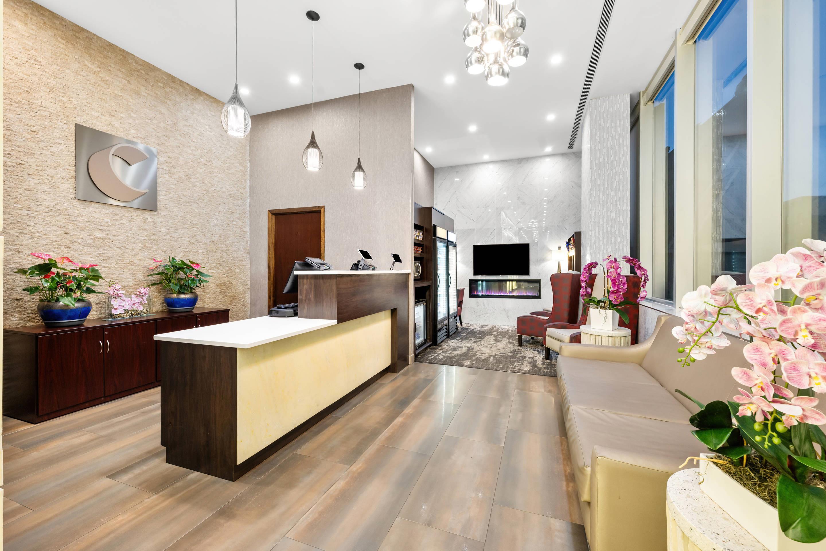Hotel lobby