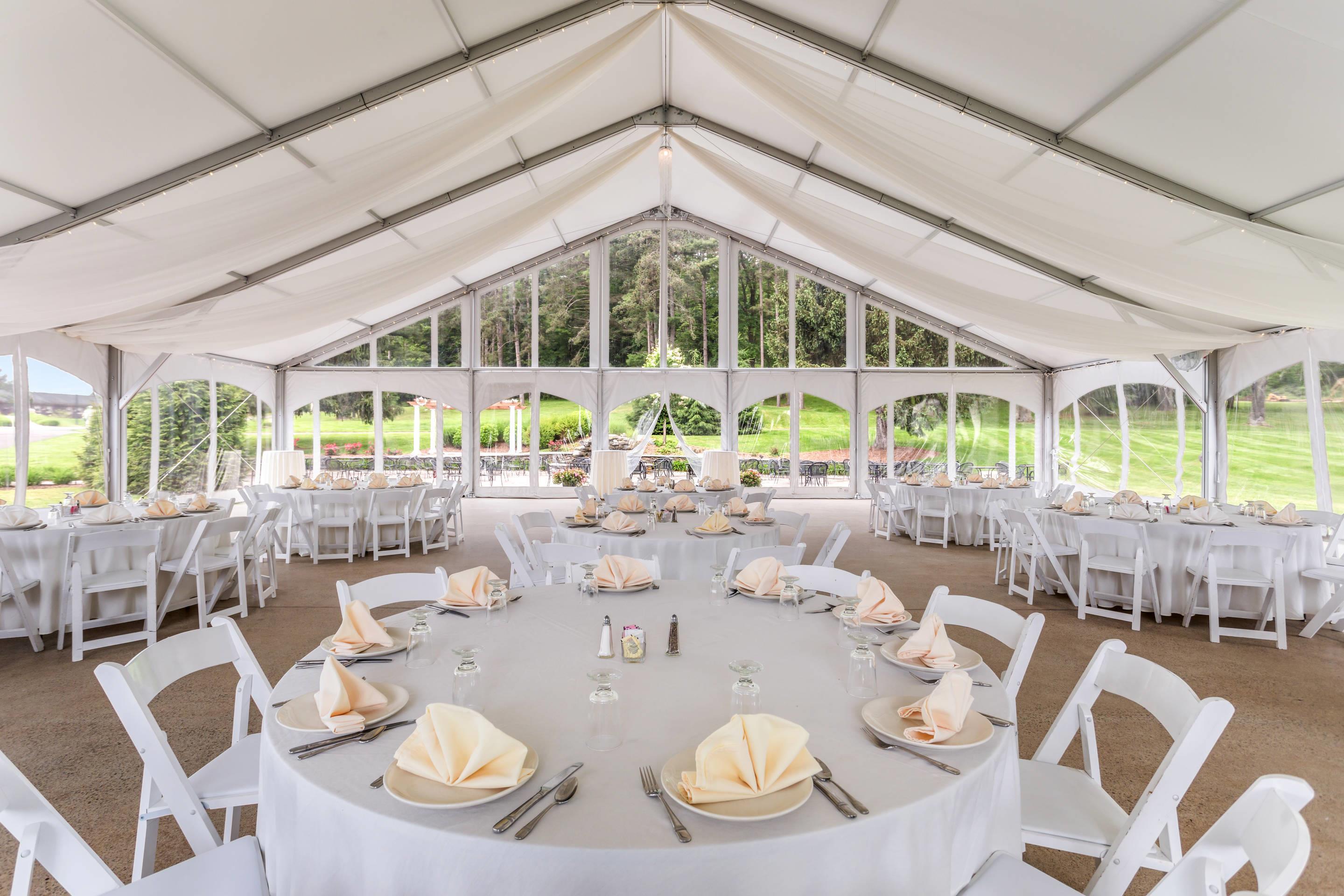 The Glenview tent