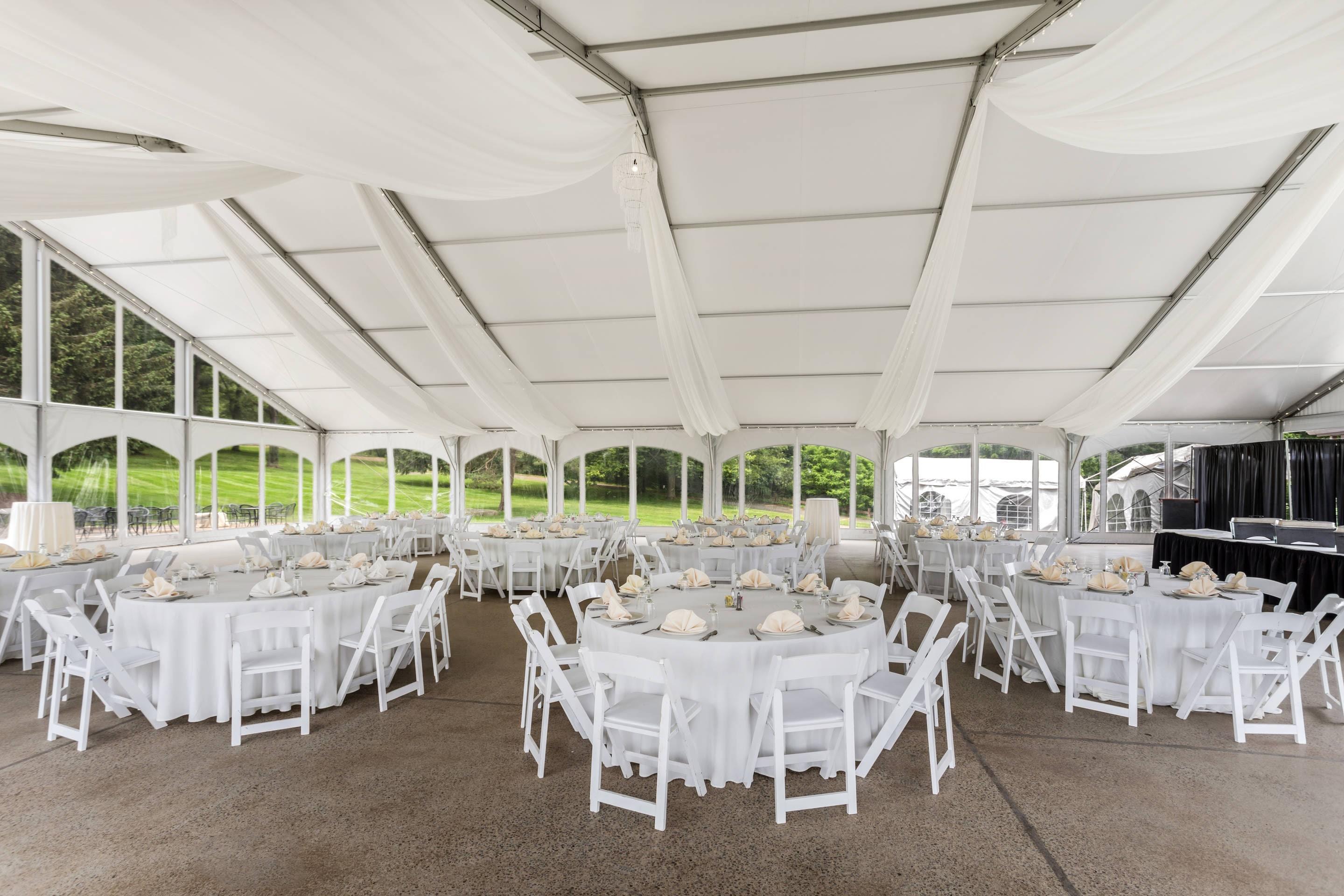 The Glenview tent