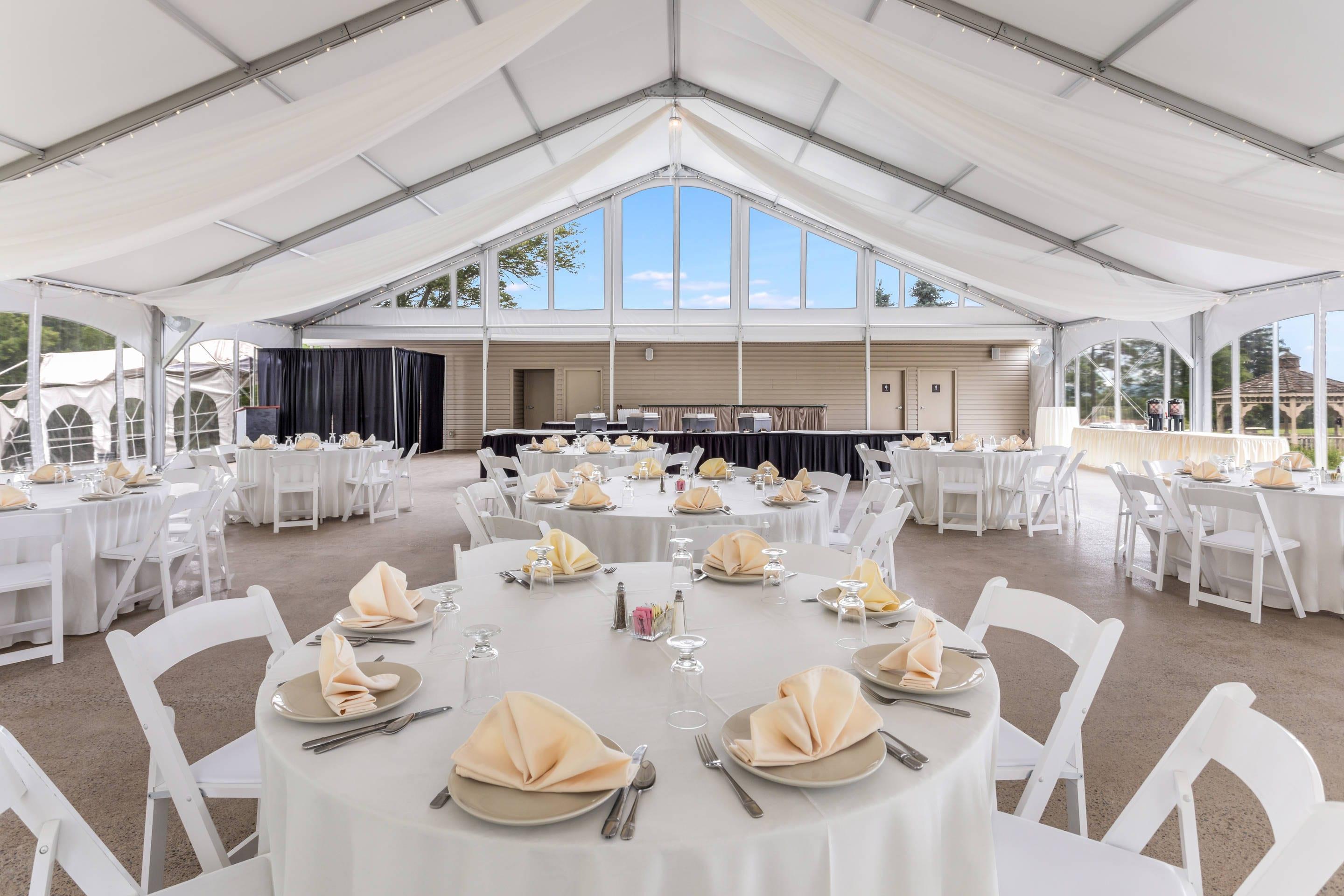 The Glenview tent