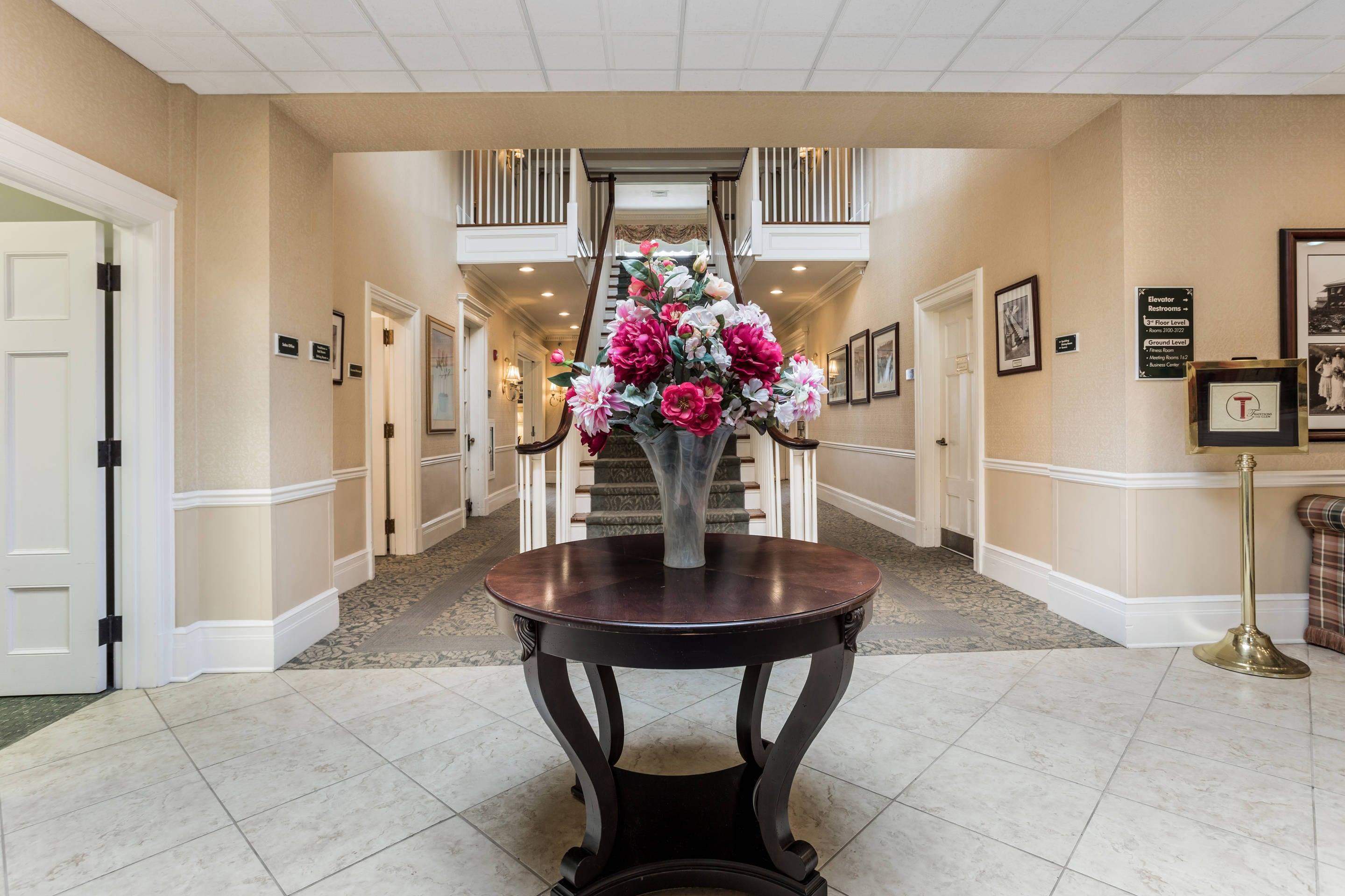 Hotel lobby