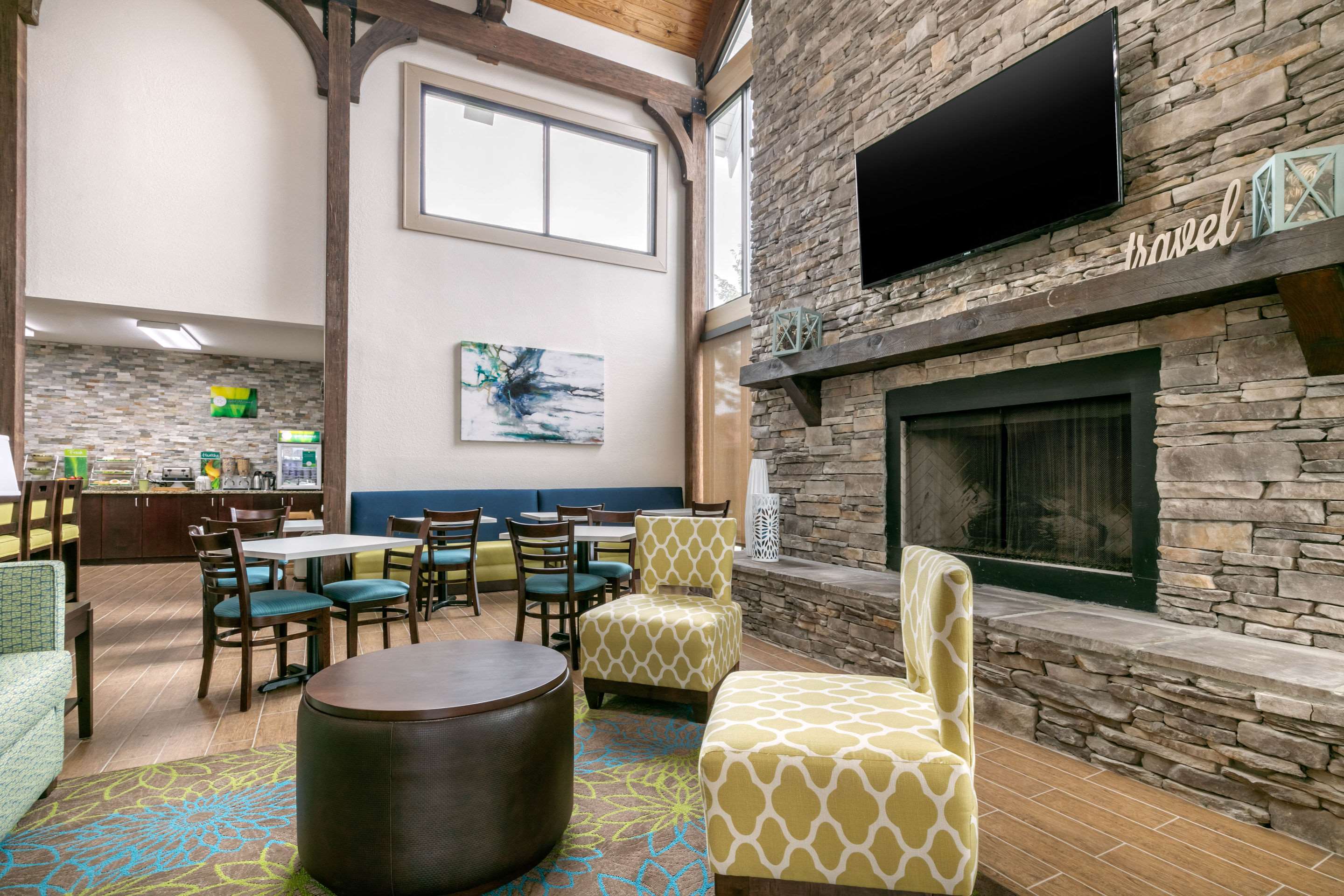 Hotel lobby