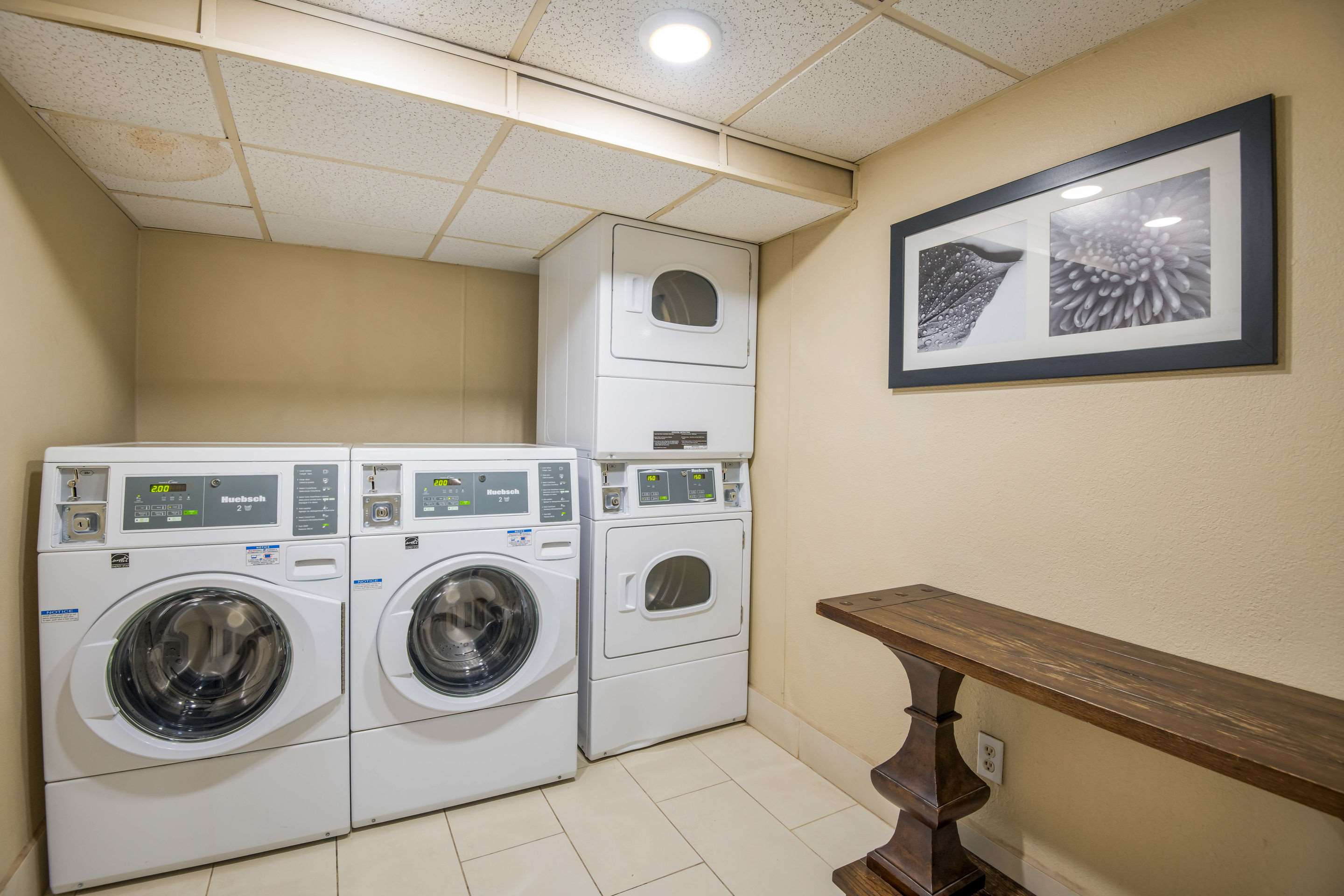 Guest laundry facilities