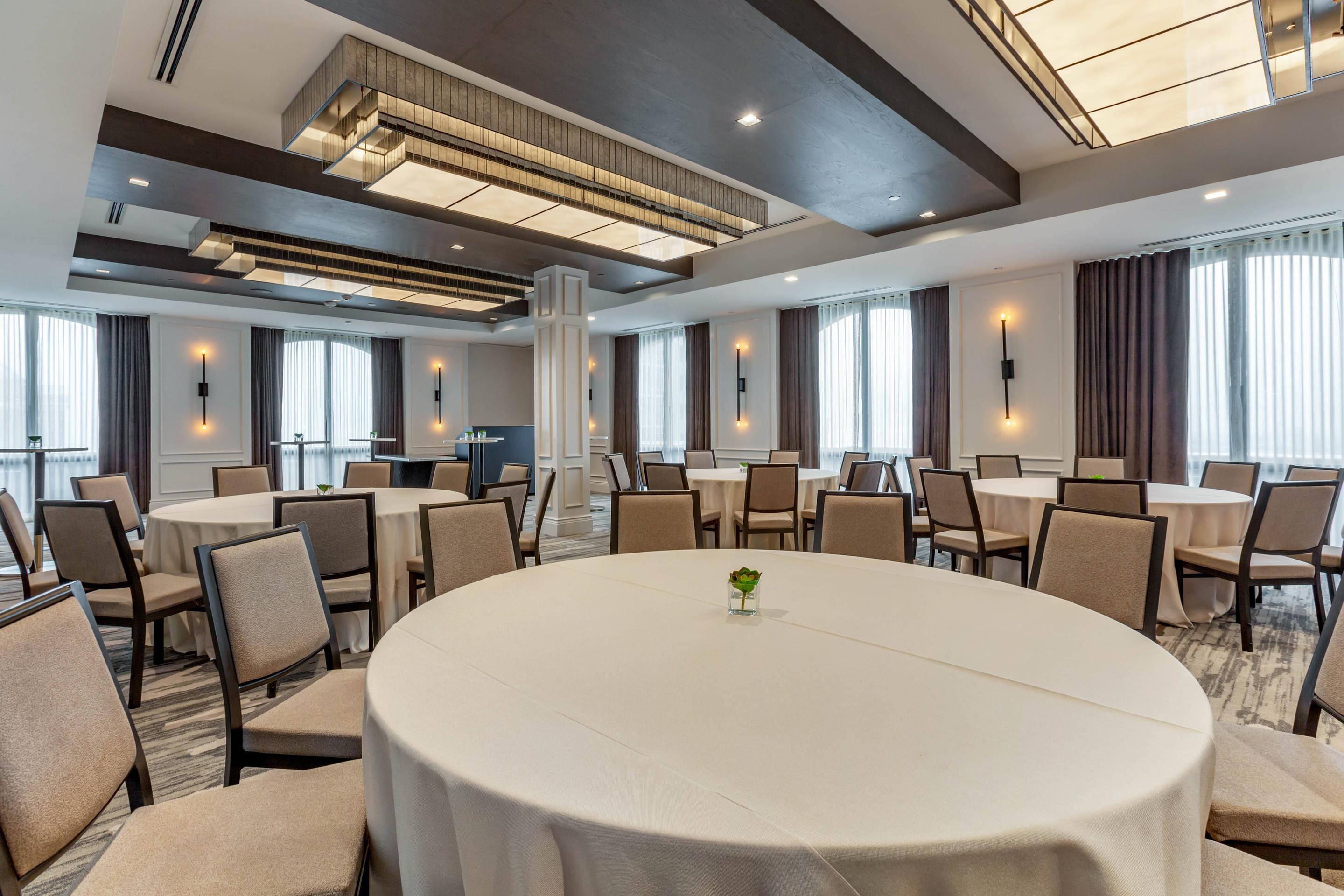 Large space for receptions, parties, anniversaries, and business meetings | Cambria Hotel Houston Downtown Convention Center
