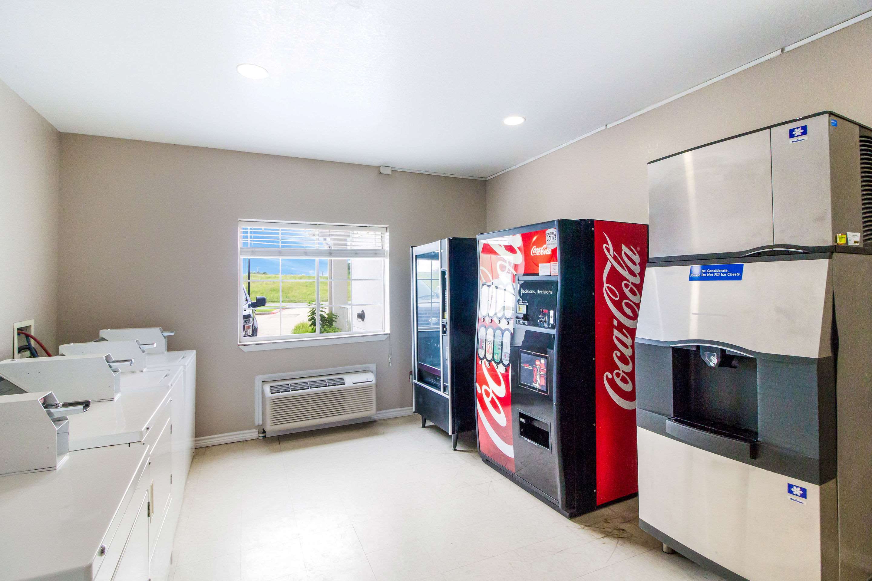Hotel vending area