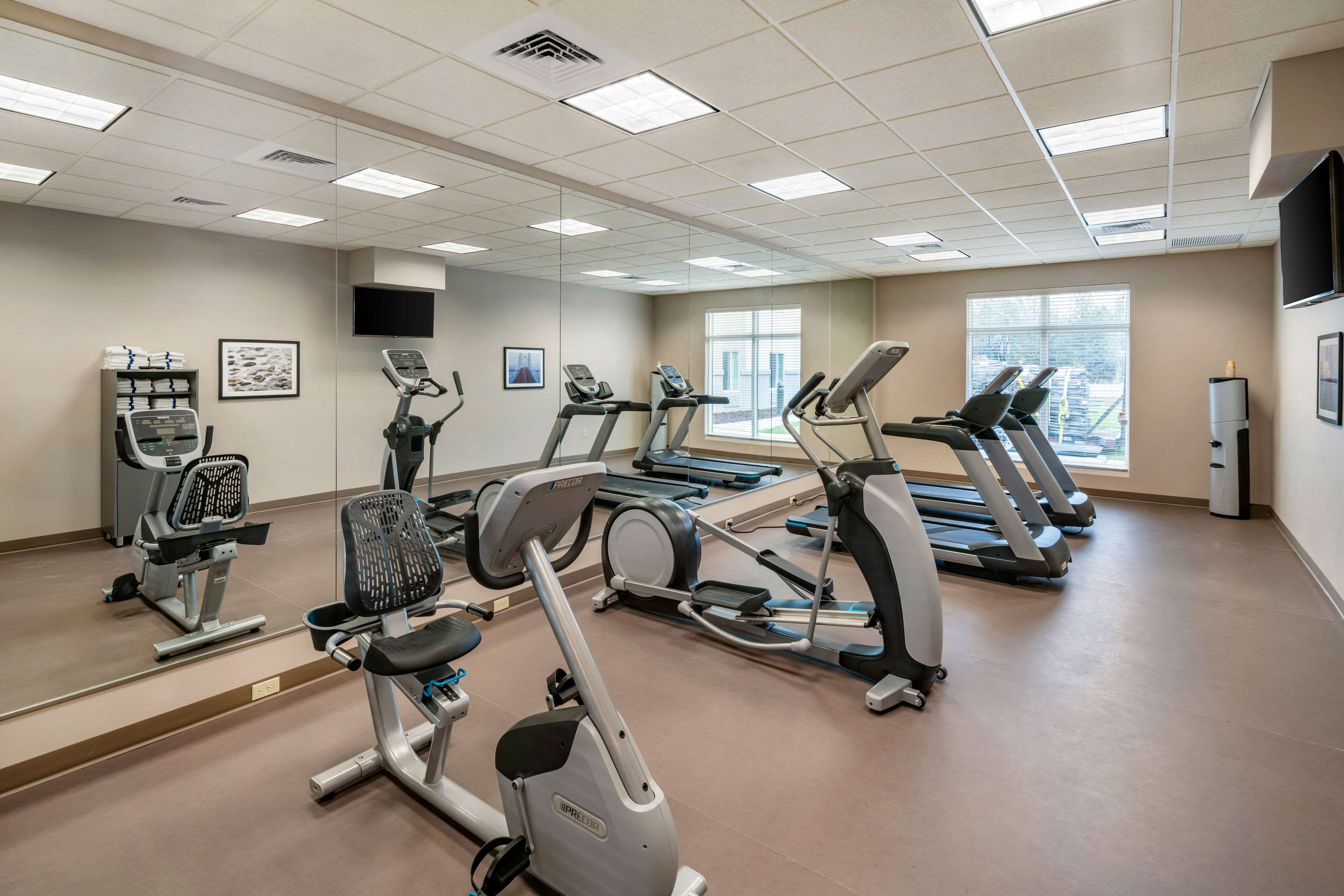Exercise room | MainStay Suites Spokane Airport