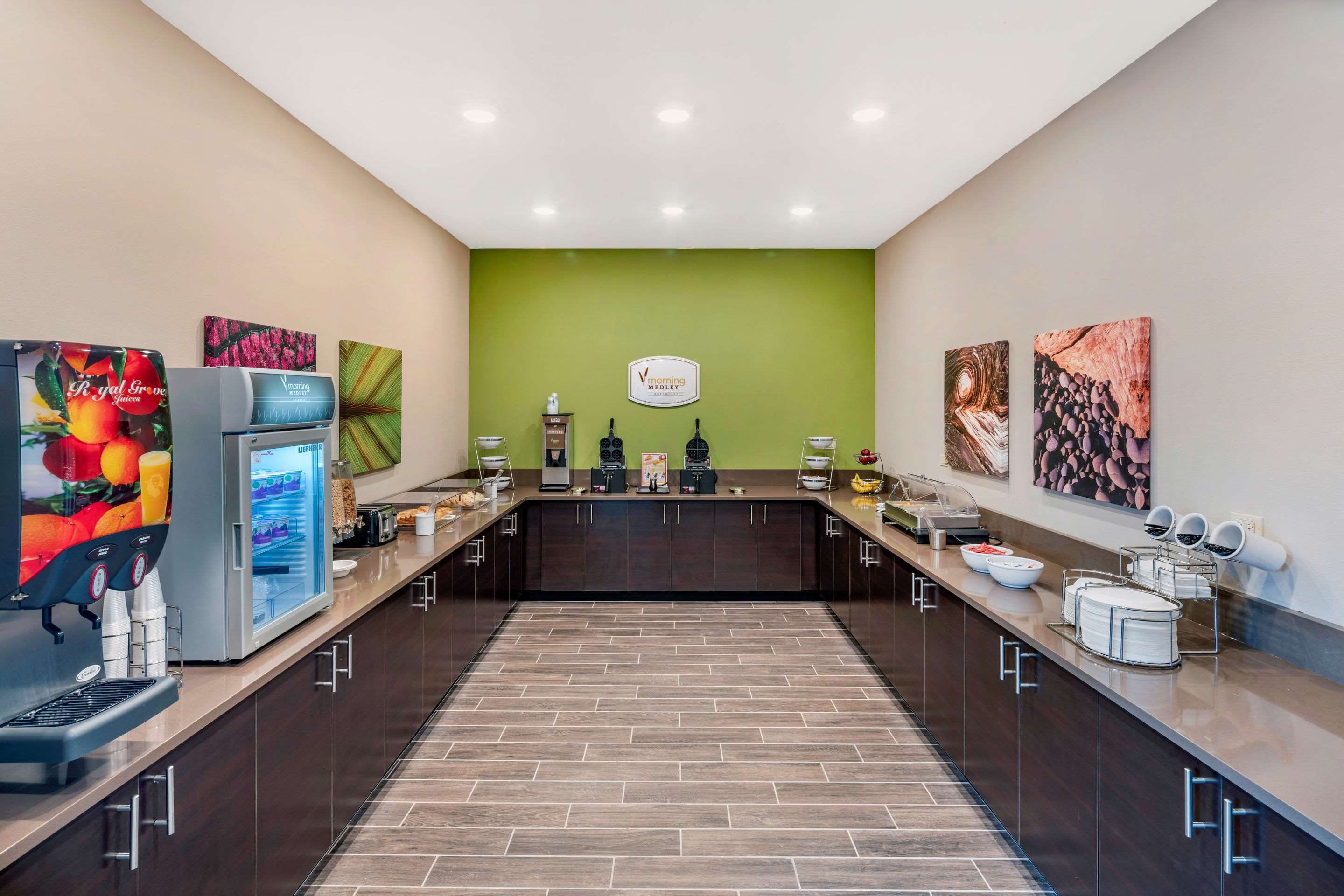 Breakfast counter | MainStay Suites Spokane Airport
