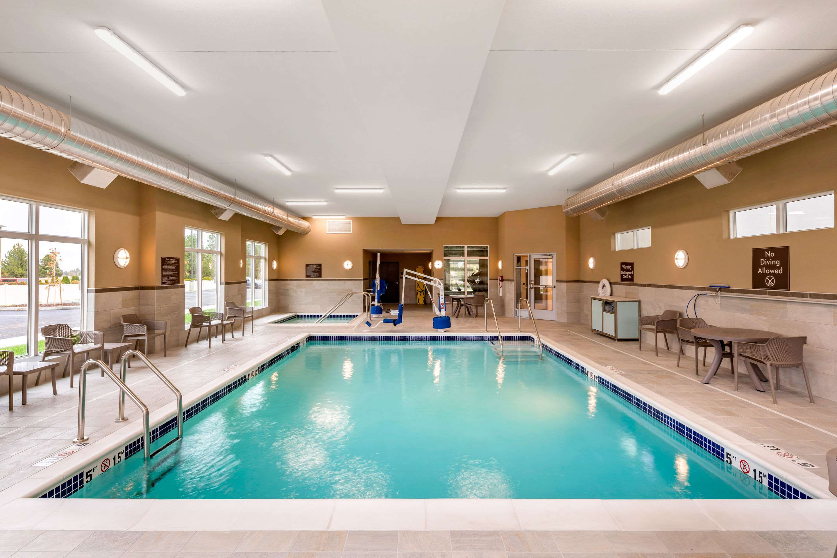 Indoor pool | MainStay Suites Spokane Airport