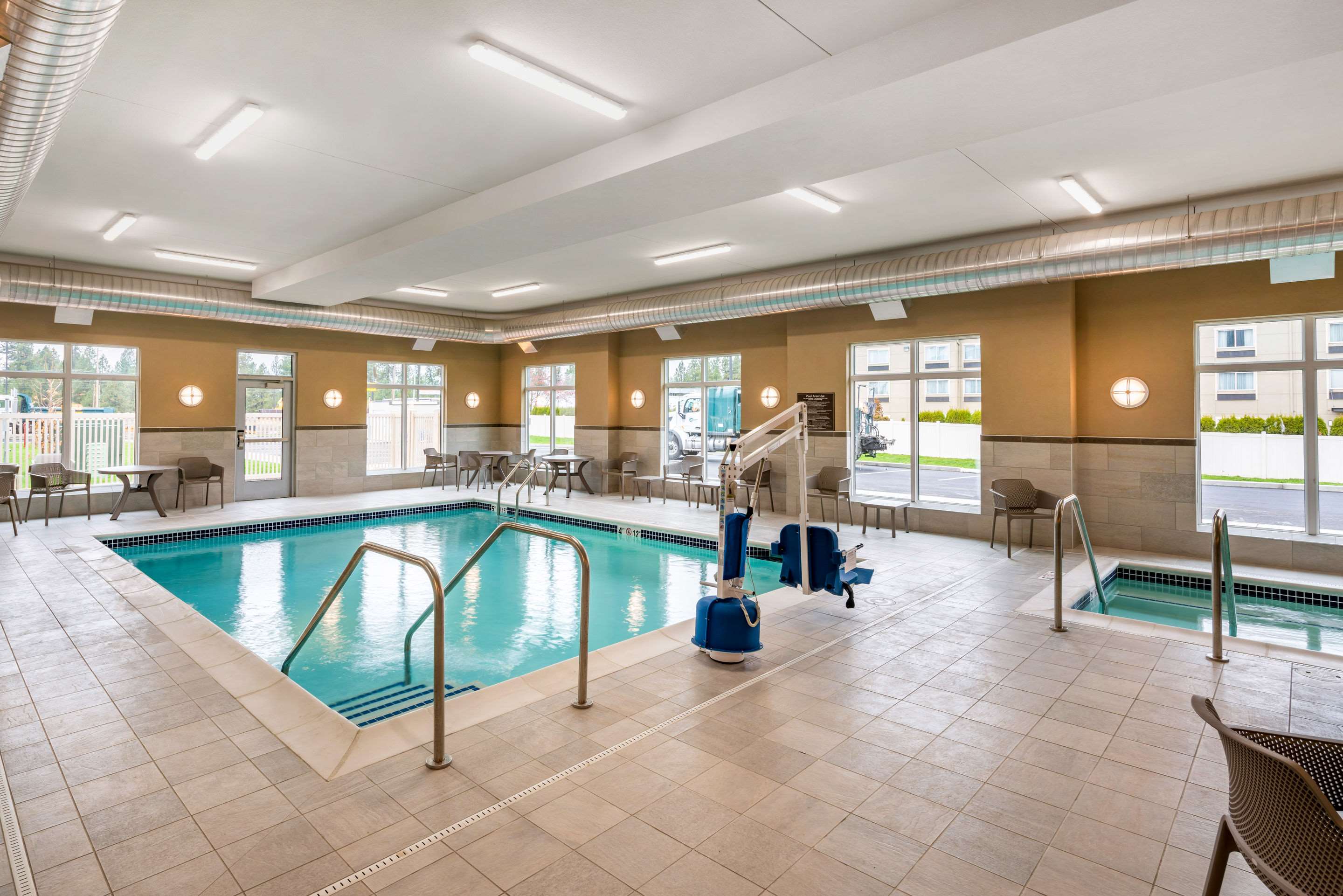 Indoor pool | MainStay Suites Spokane Airport