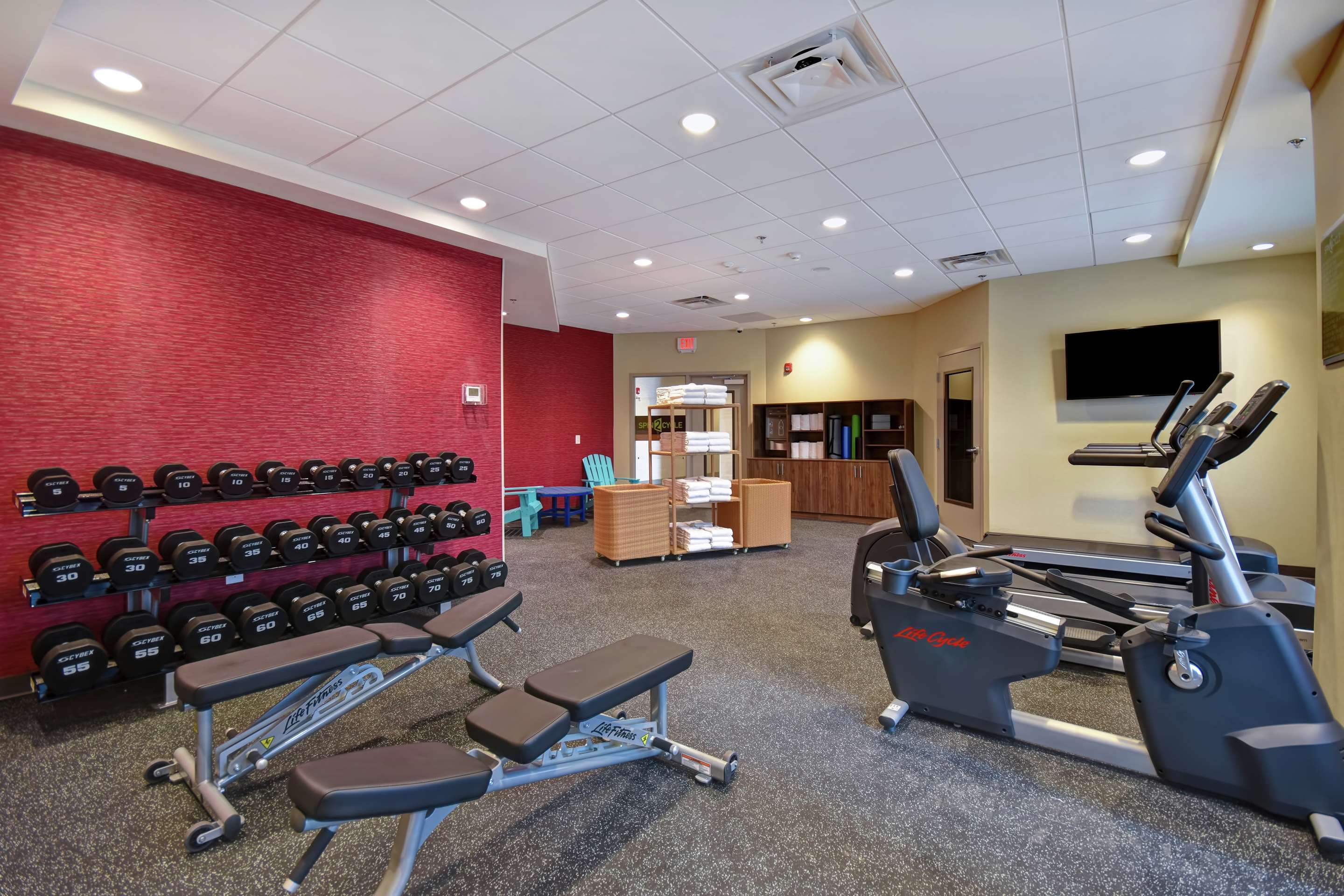 Health club fitness center gym | Home2 Suites by Hilton Atlanta Marietta