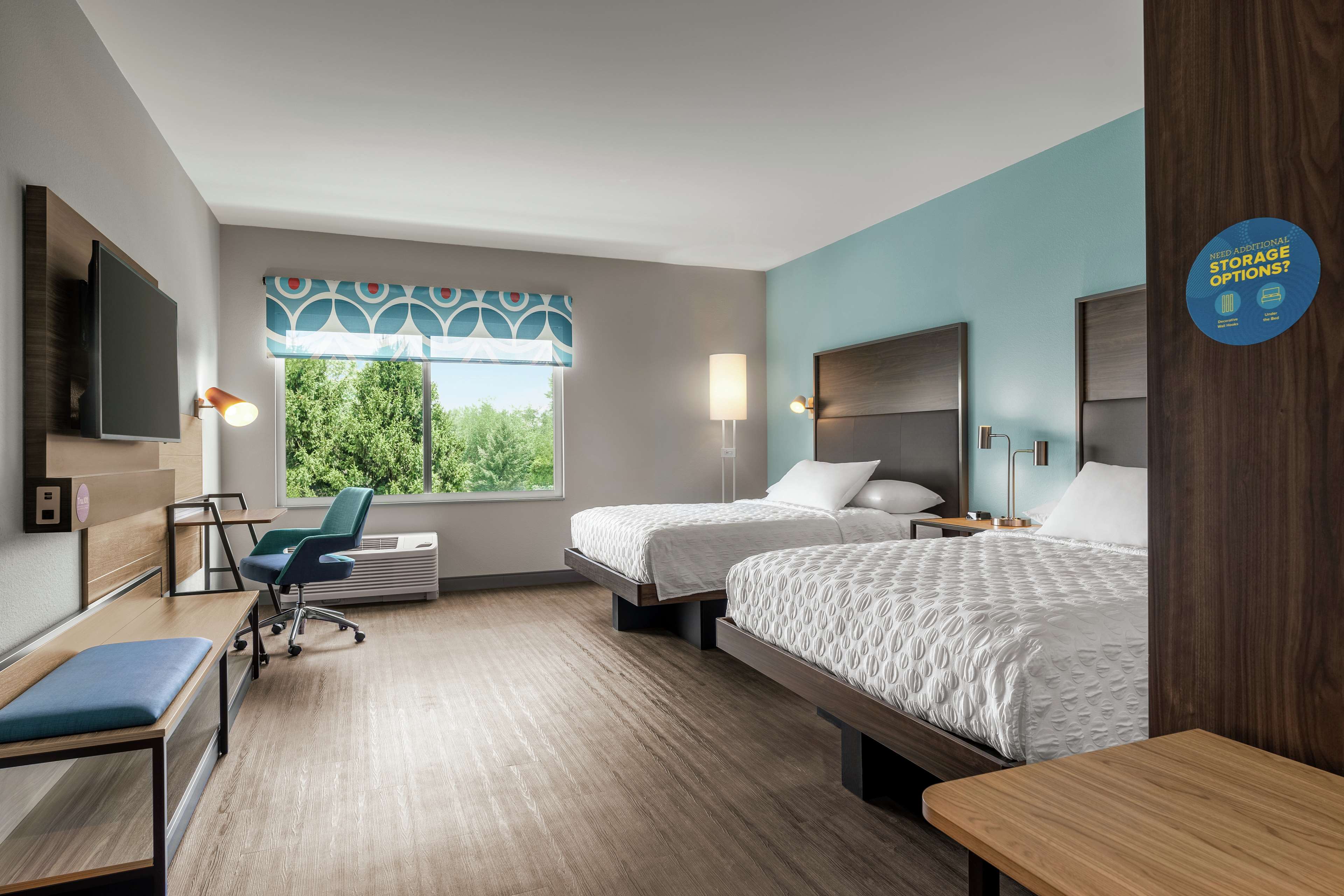 Tru By Hilton Hershey Chocolate Avenue Room Type - 2 QUEEN ACCESS ROLLIN SHWR