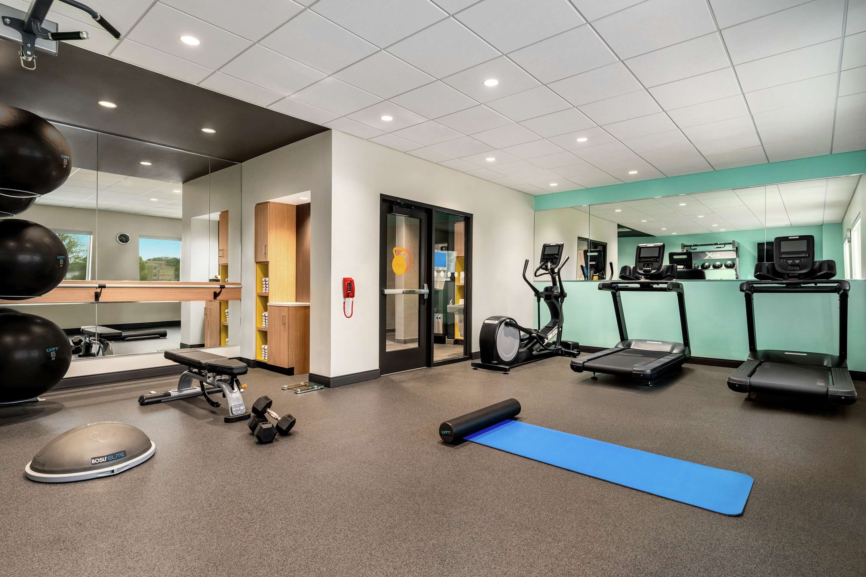 Health club fitness center gym