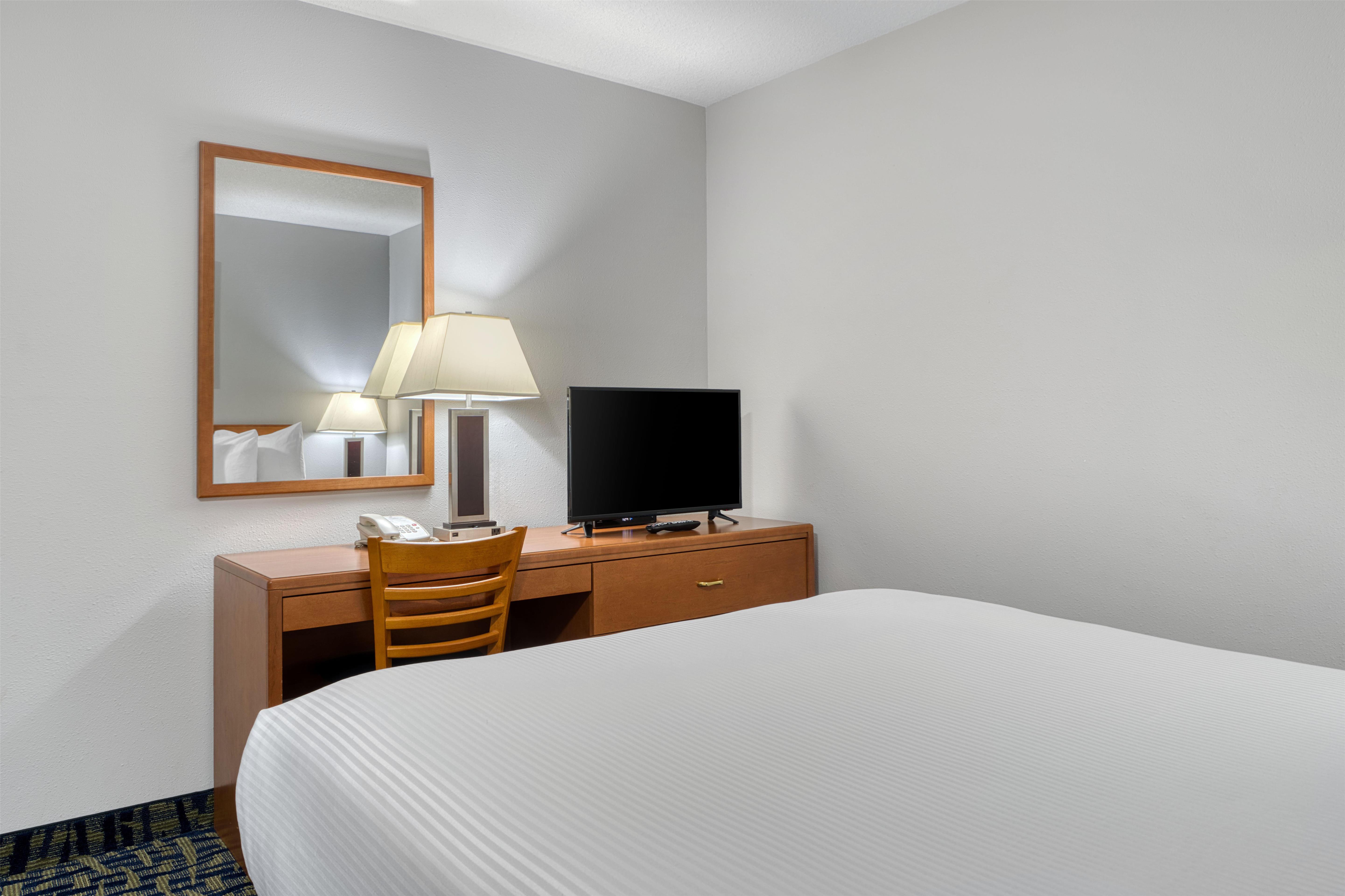 SureStay Plus Hotel by Best Western Lethbridge Room Type - Suite-2 Queen Beds, Non-Smoking, Flat 32 Inch Television, Microwave And Refrigerator, High Speed Int