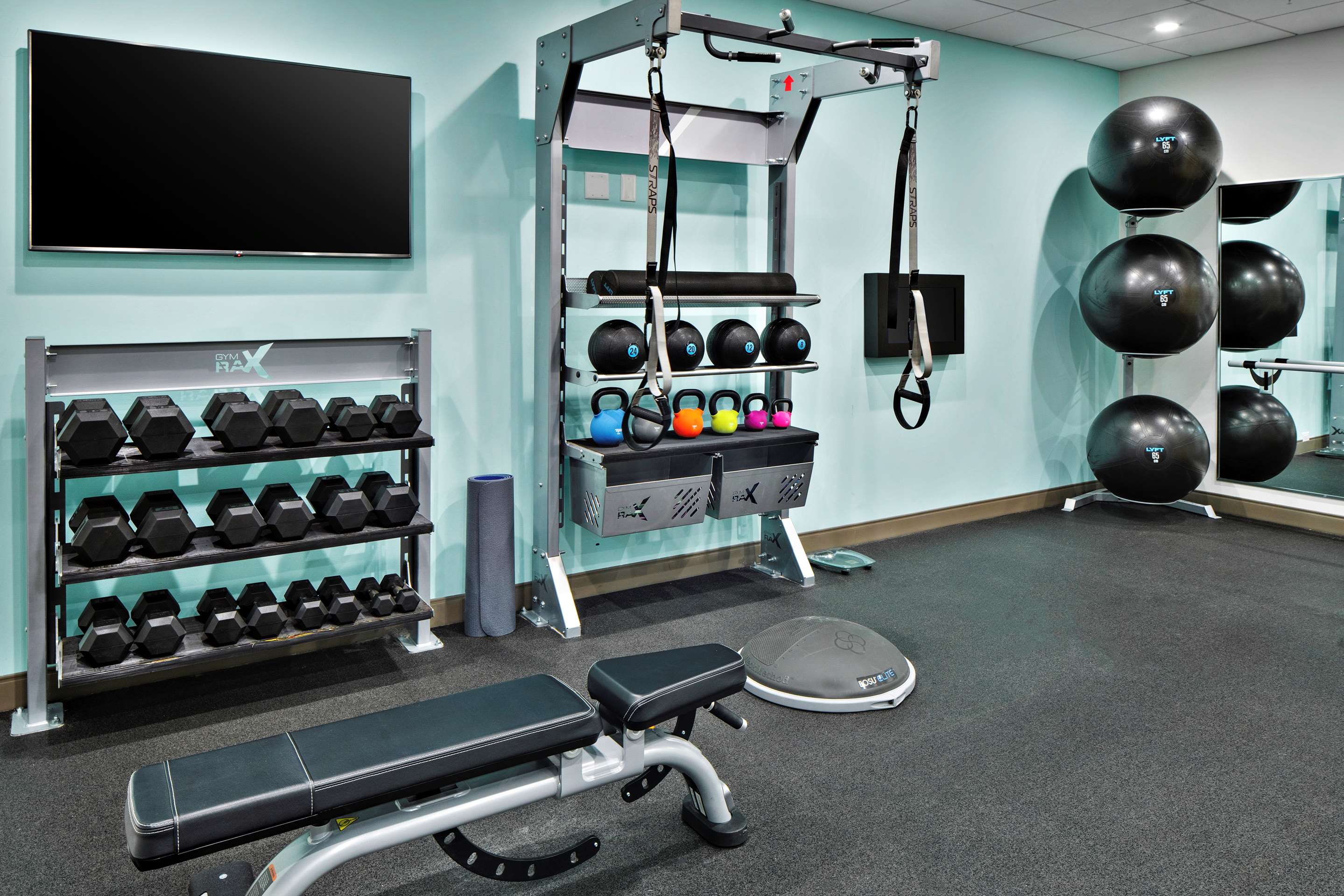 Health club fitness center gym