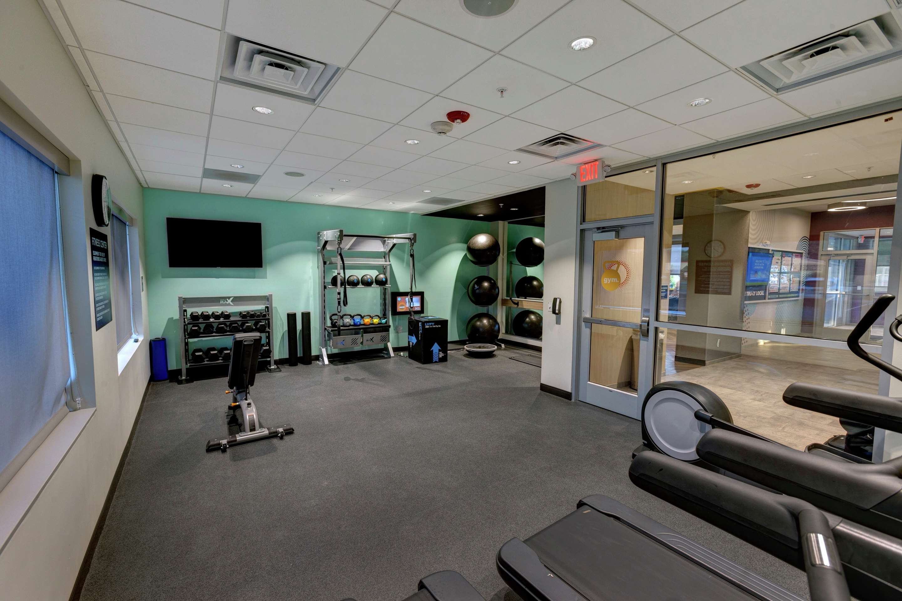 Health club fitness center gym