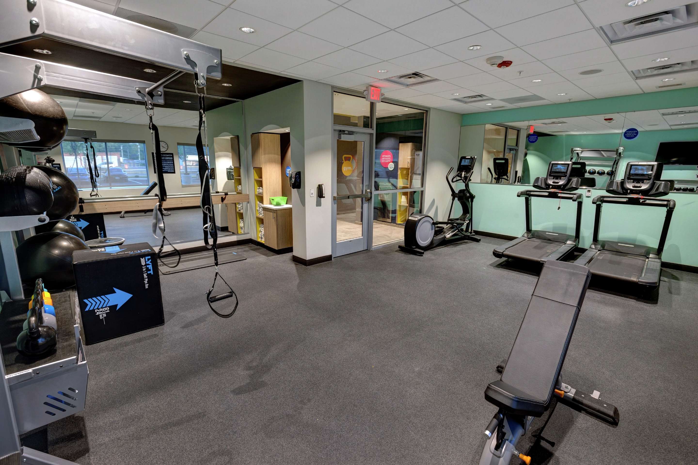 Health club fitness center gym