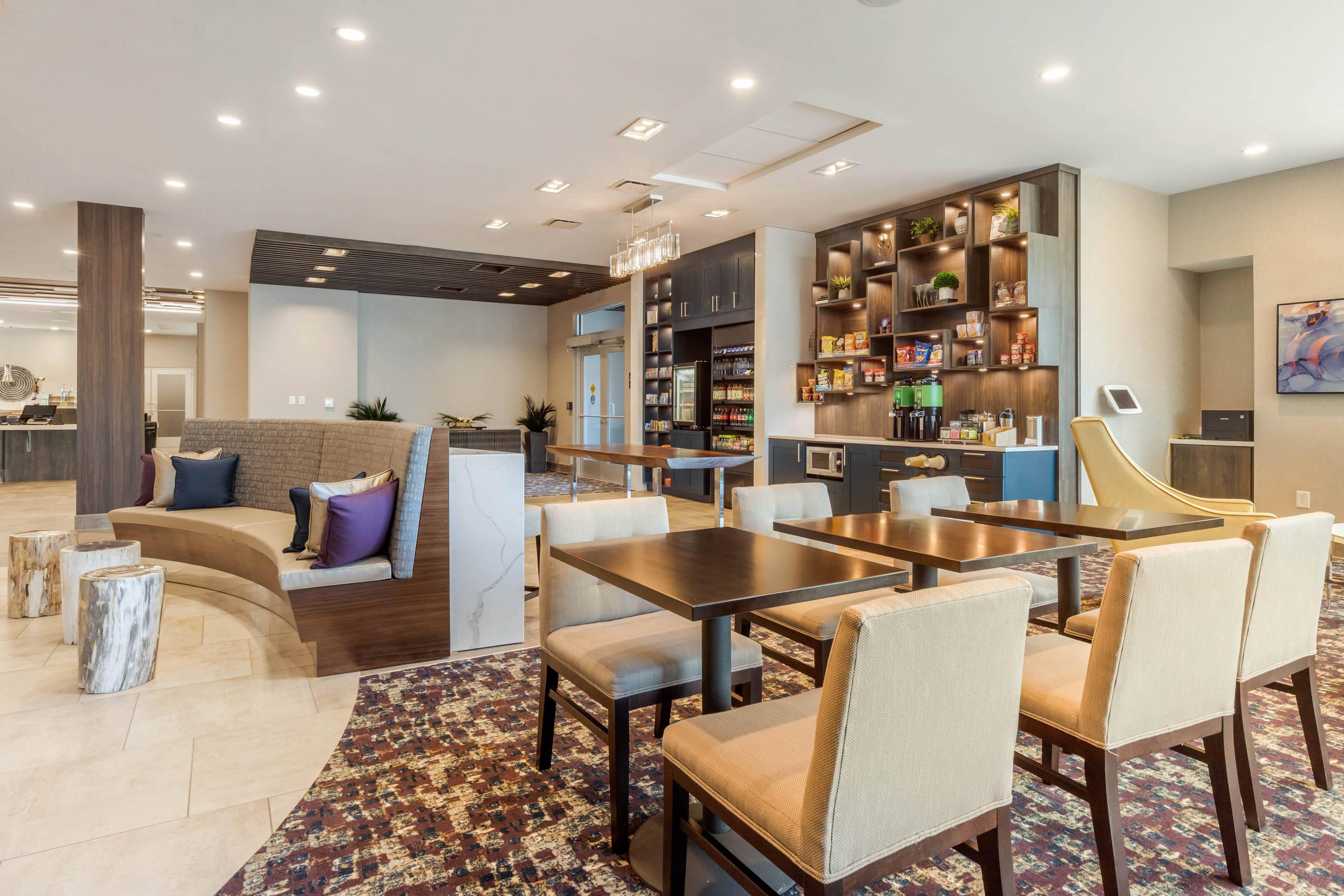 Spacious lobby with sitting area | Cambria Hotel Fort Mill